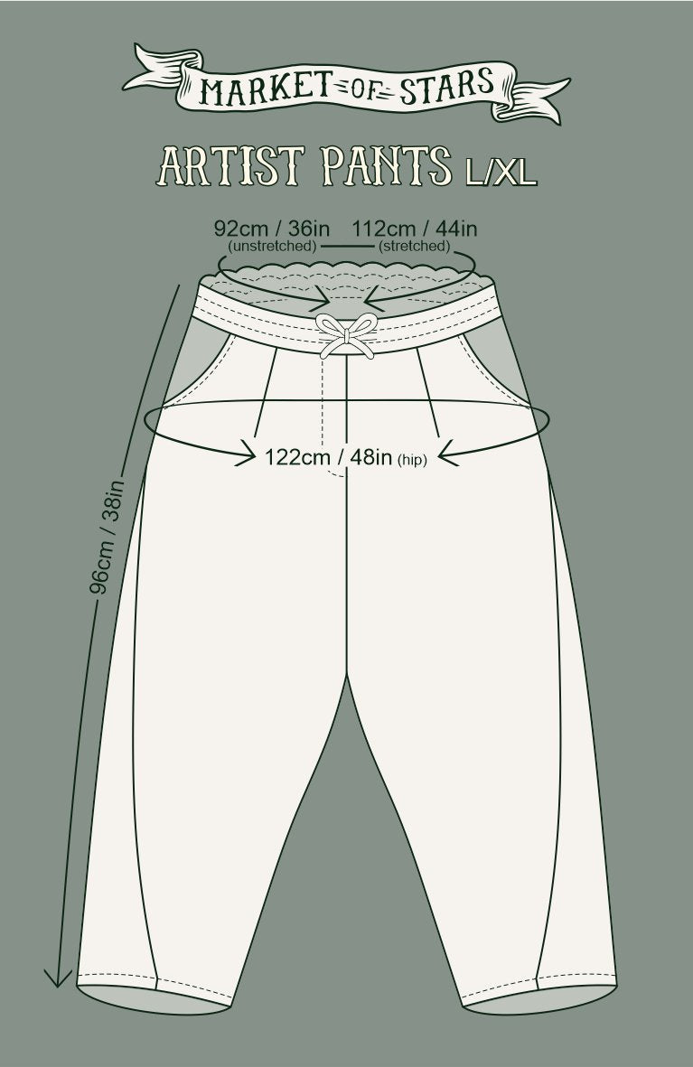 Flight of Fancy Artist Pants