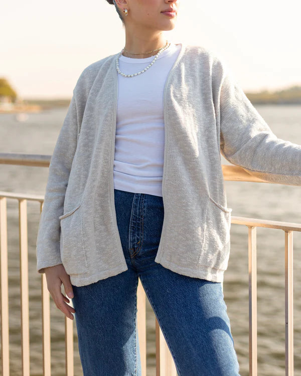 Cotton Pocket Cardigan
