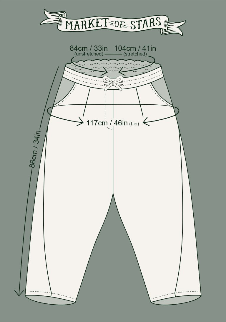 Courage, Dear Heart Artist Pants