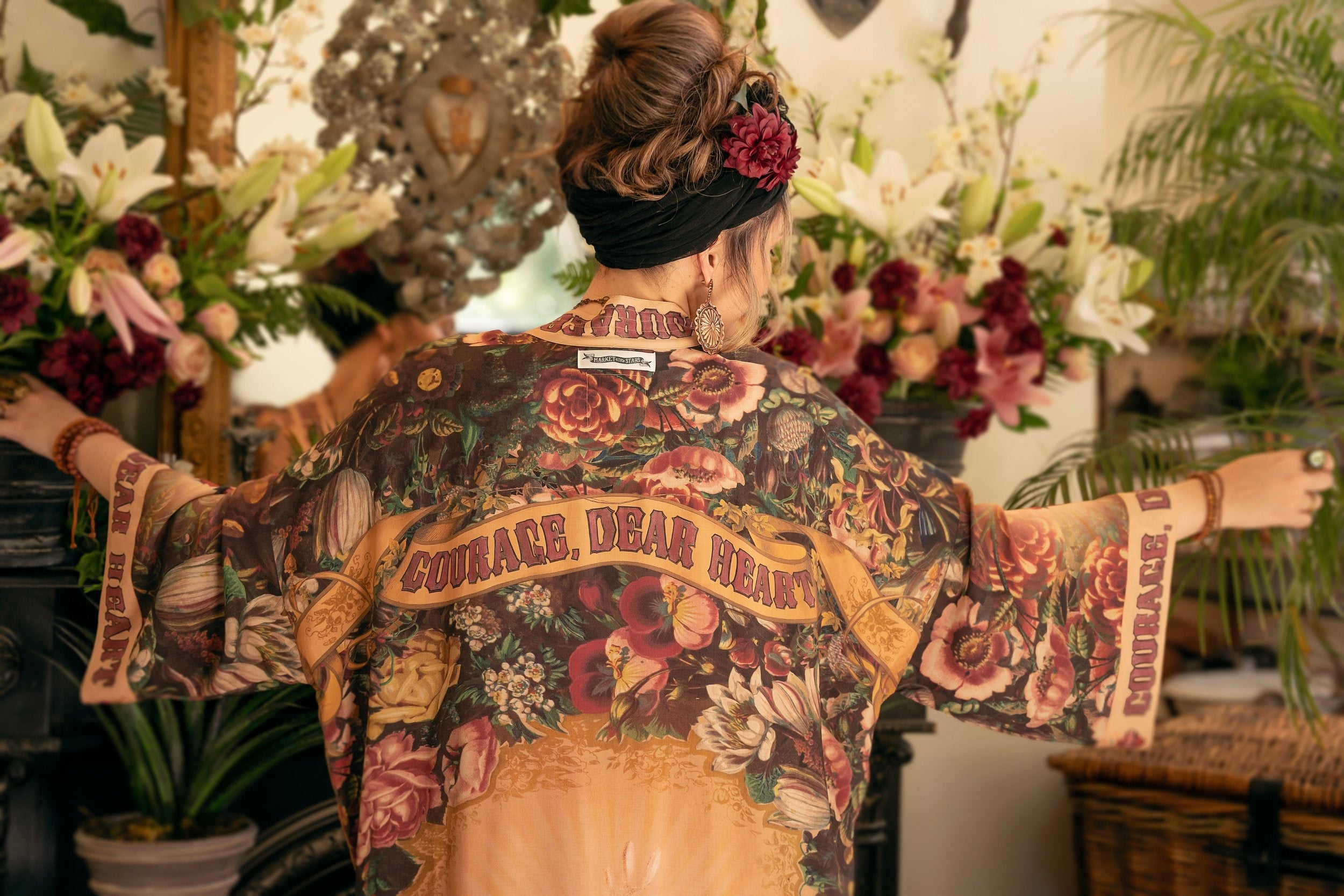 Courage, Dear Heart Opera Duster Kimono