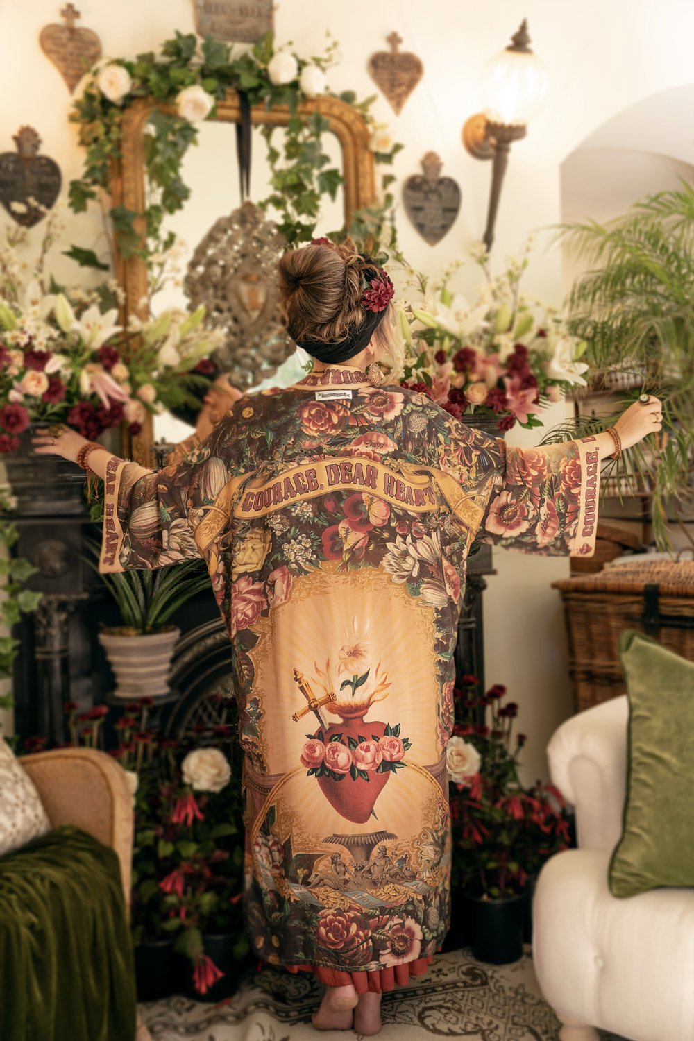 Courage, Dear Heart Opera Duster Kimono