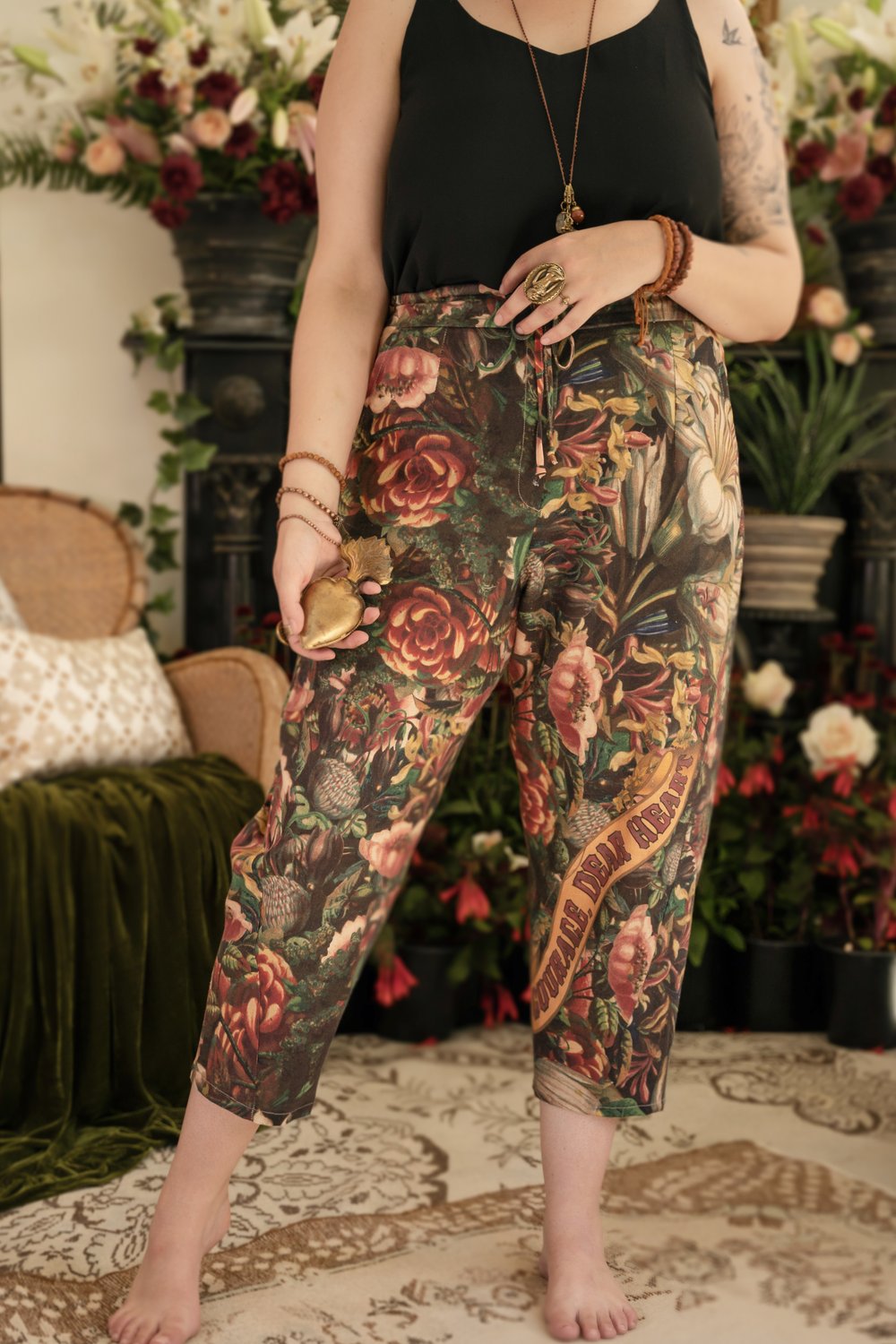 Courage, Dear Heart Artist Pants