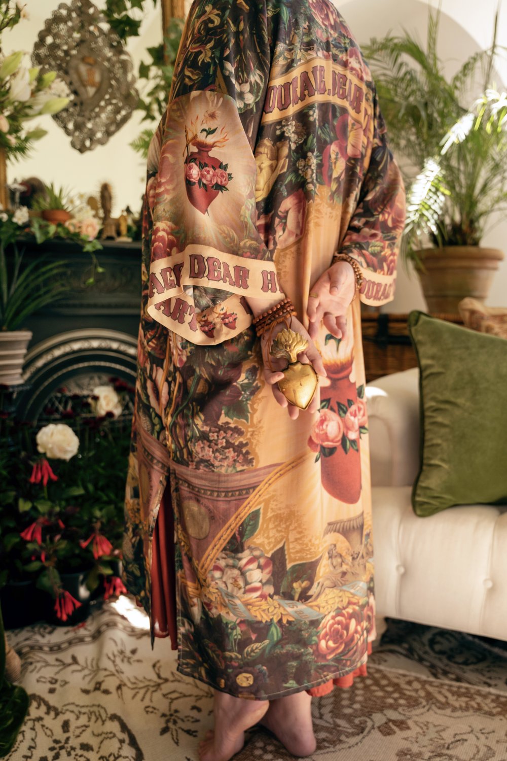 Courage, Dear Heart Opera Duster Kimono