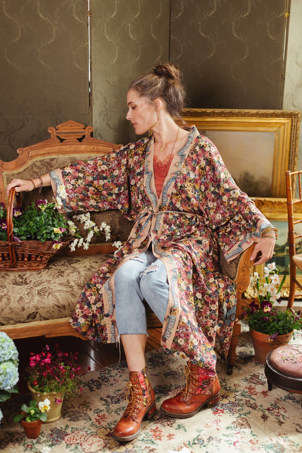Art of Life Opera Duster Kimono