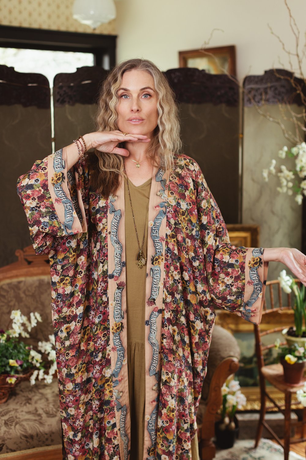 Art of Life Opera Duster Kimono