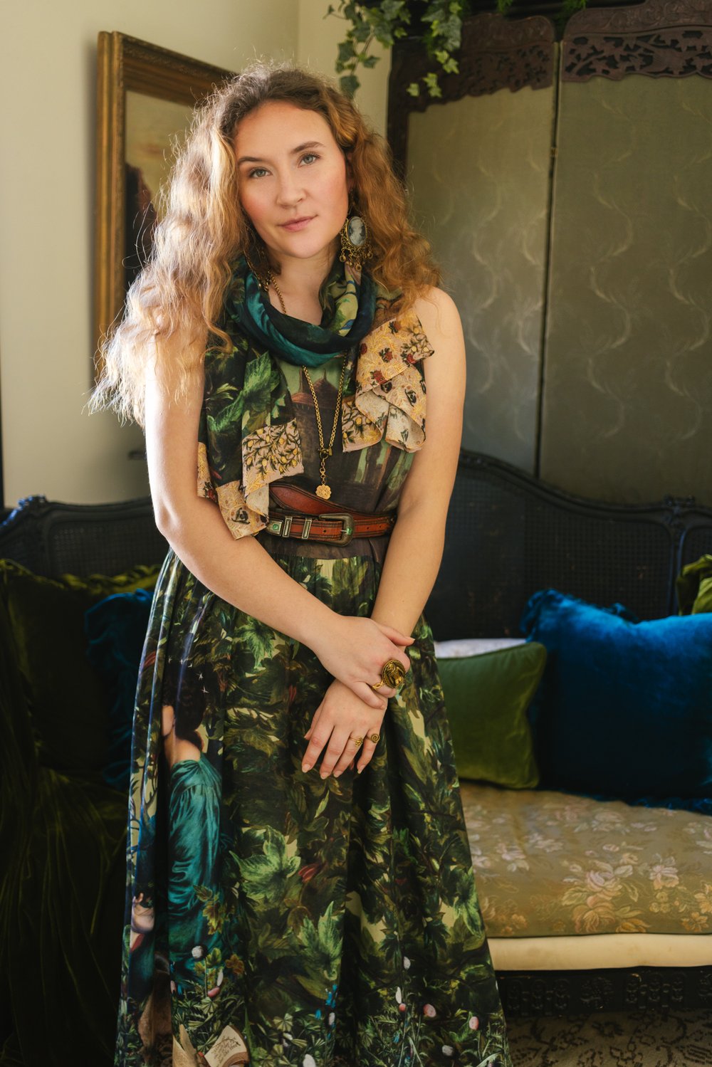 Bella Notte Bohemian Bamboo Scarf