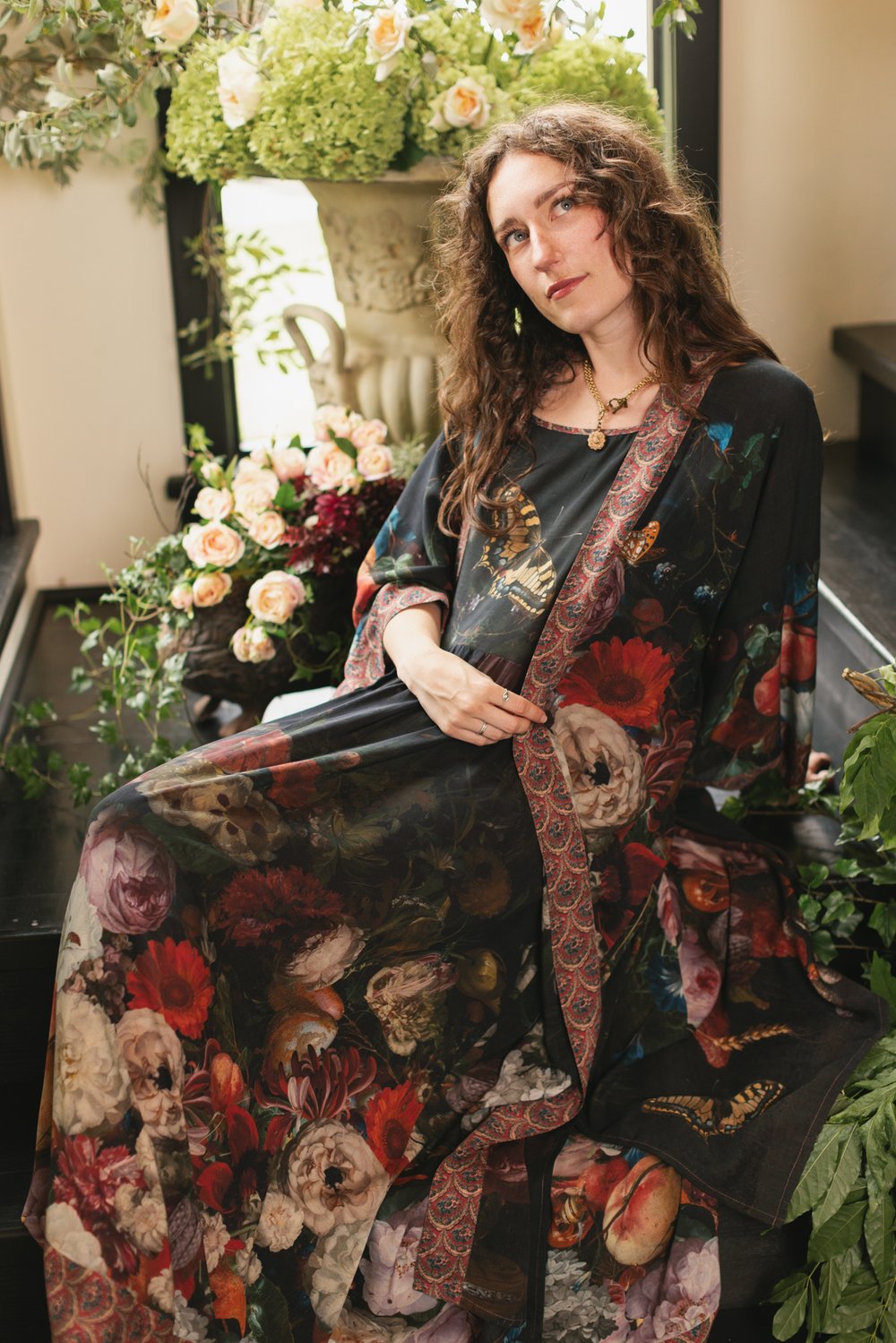 Flight of Fancy Boheme Slip Dress