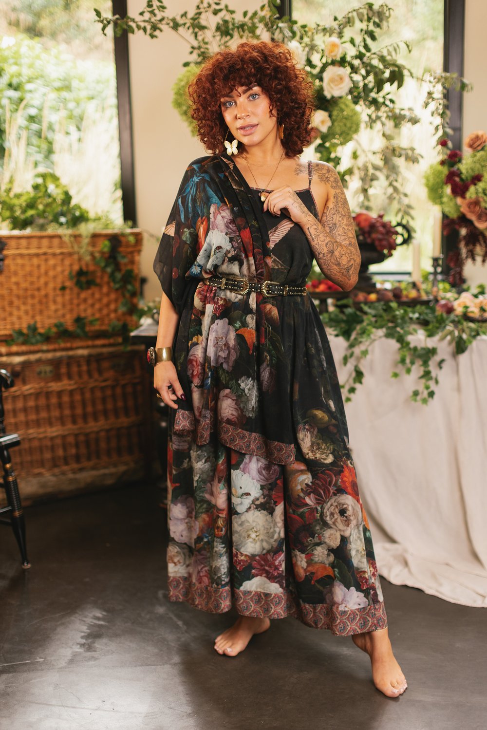 Flight of Fancy Boheme Slip Dress