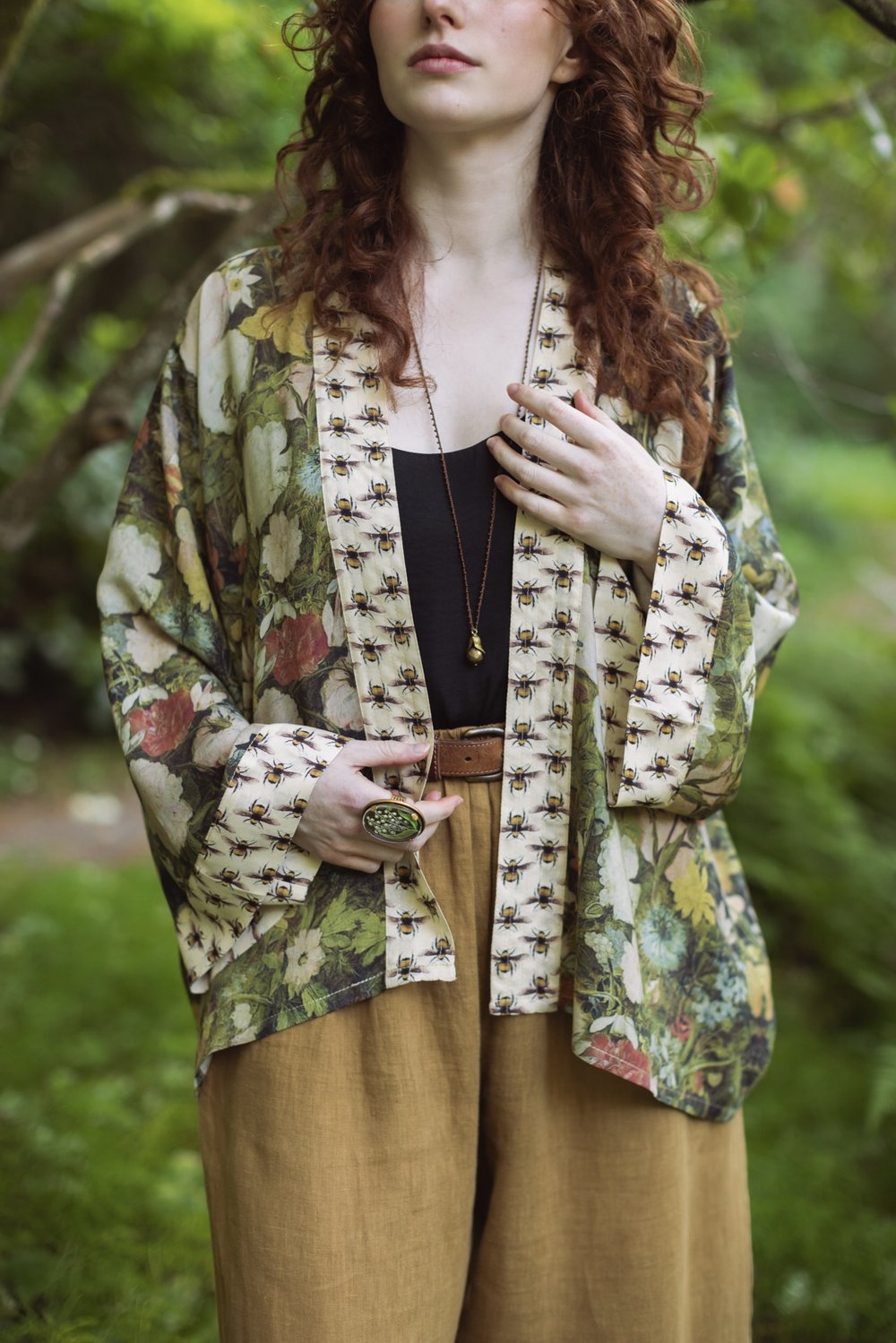 I Dream in Flowers Cropped Pixie Duster