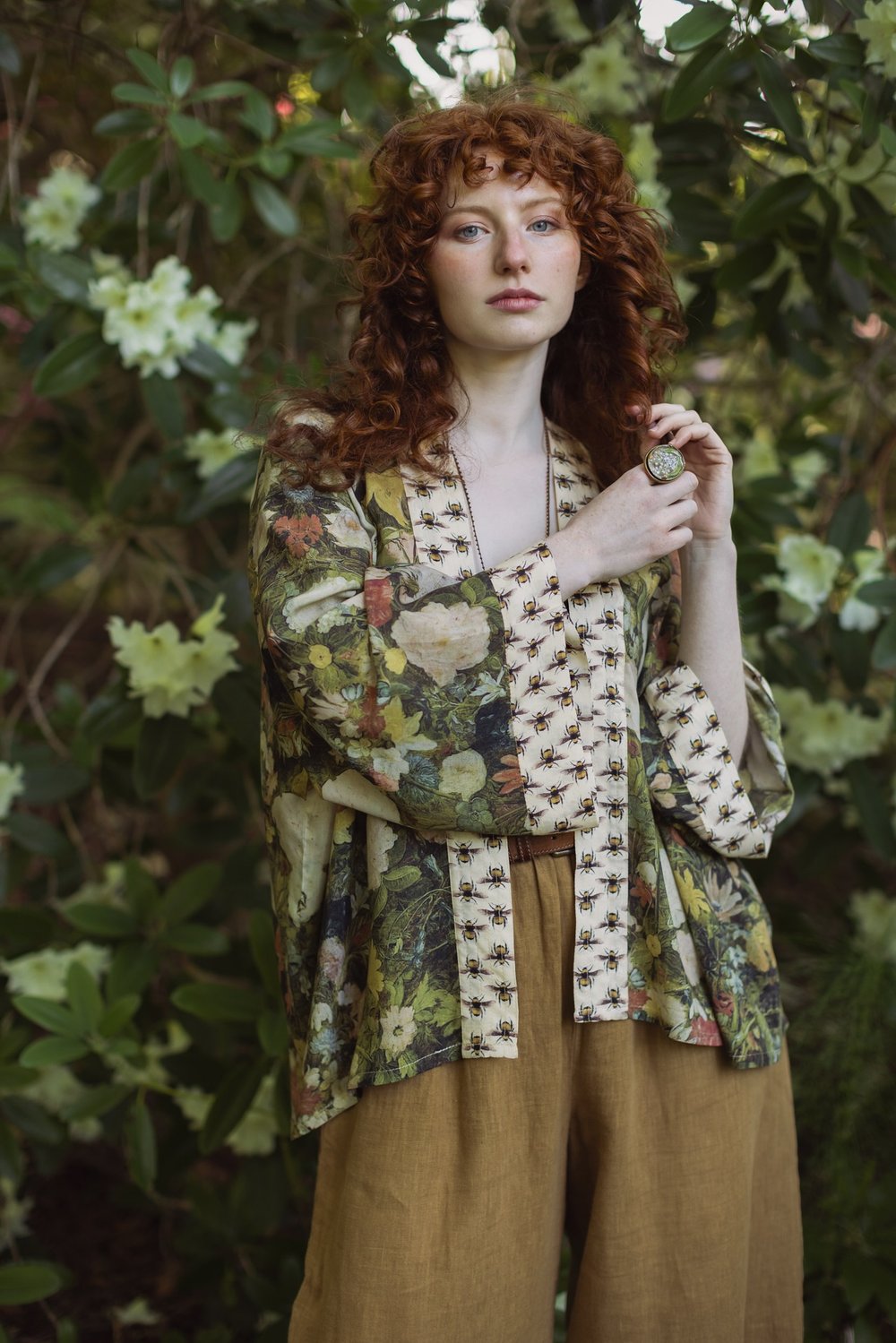 I Dream in Flowers Cropped Pixie Duster