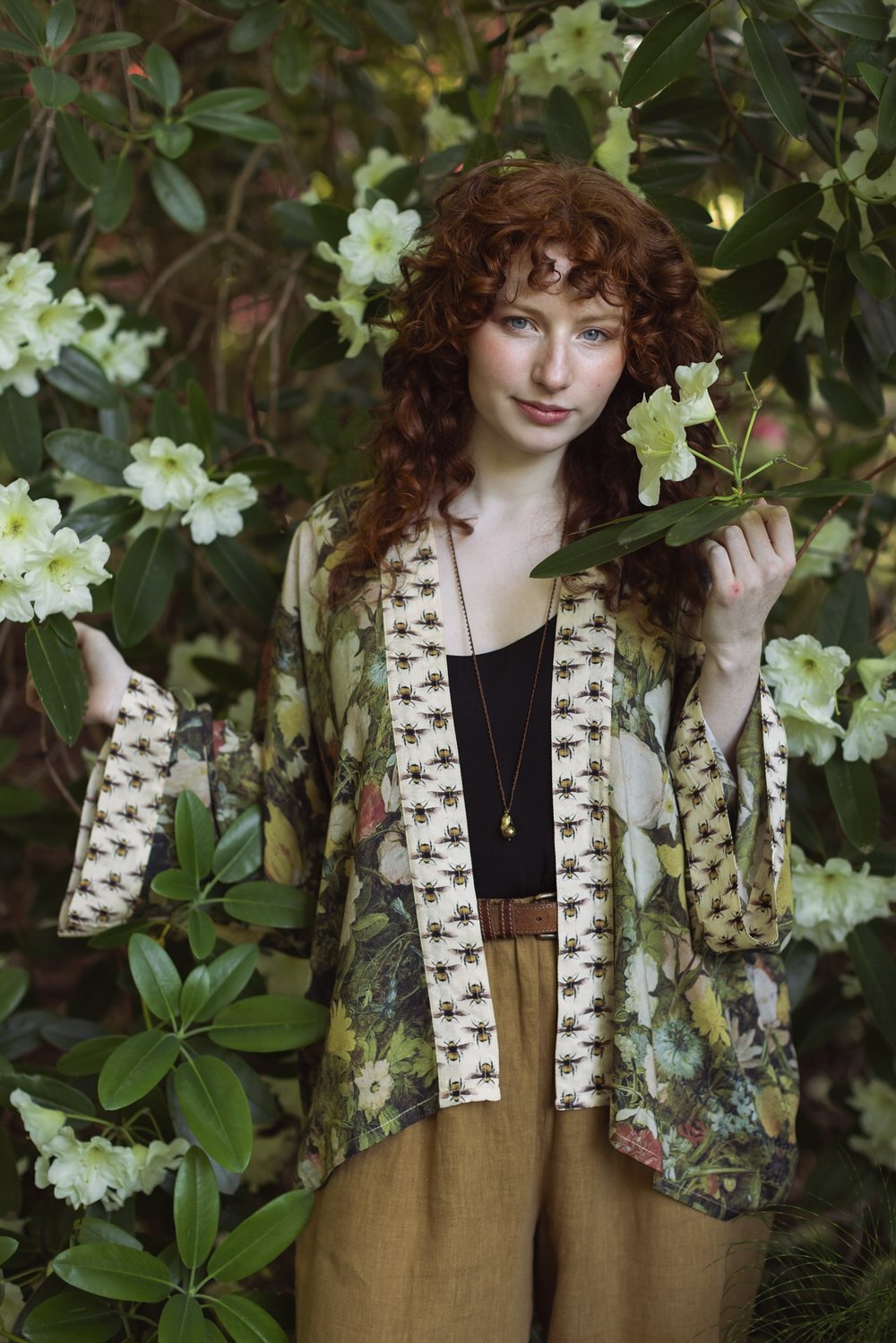 I Dream in Flowers Cropped Pixie Duster