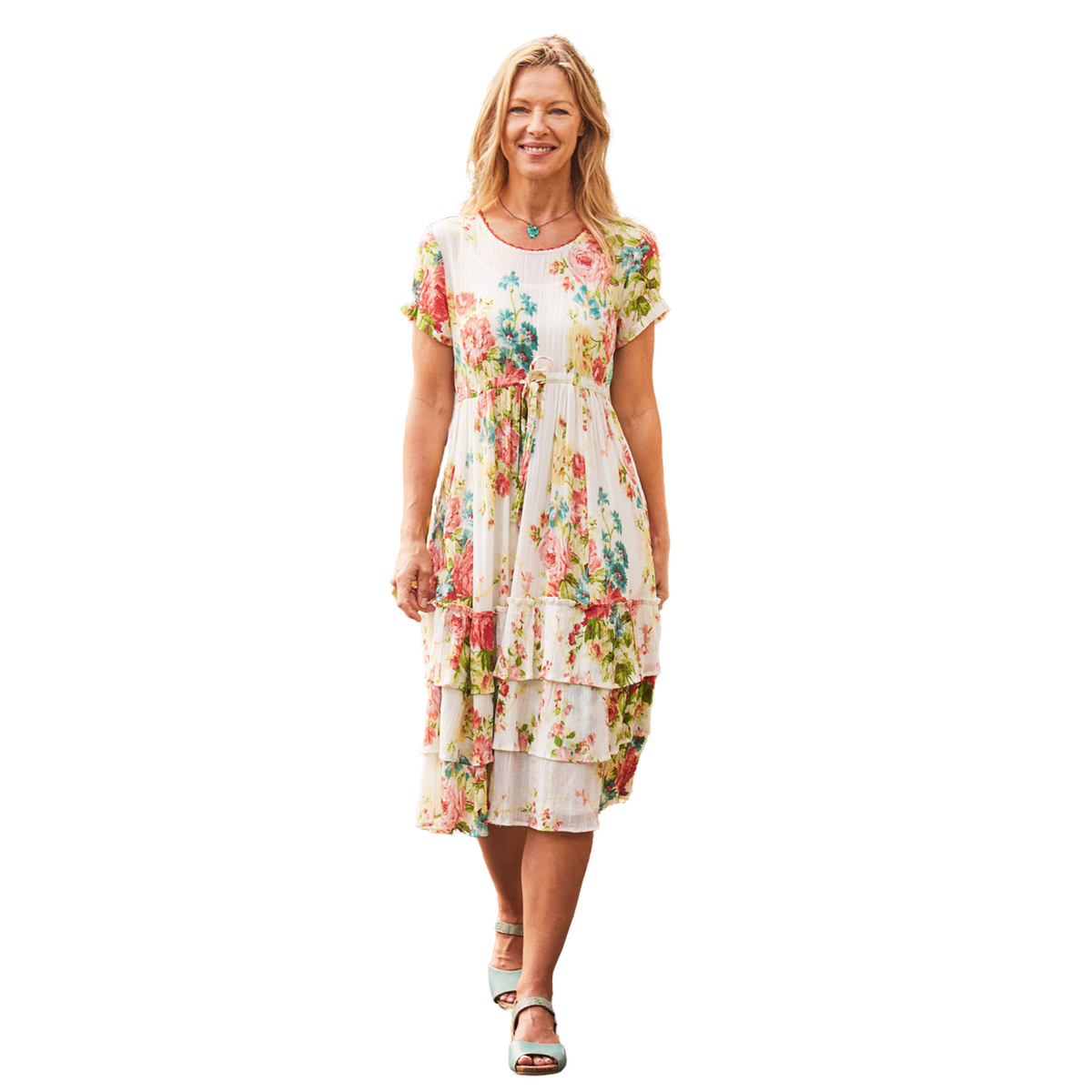 Blushing Rose Dress Fig Love Clothing Co.