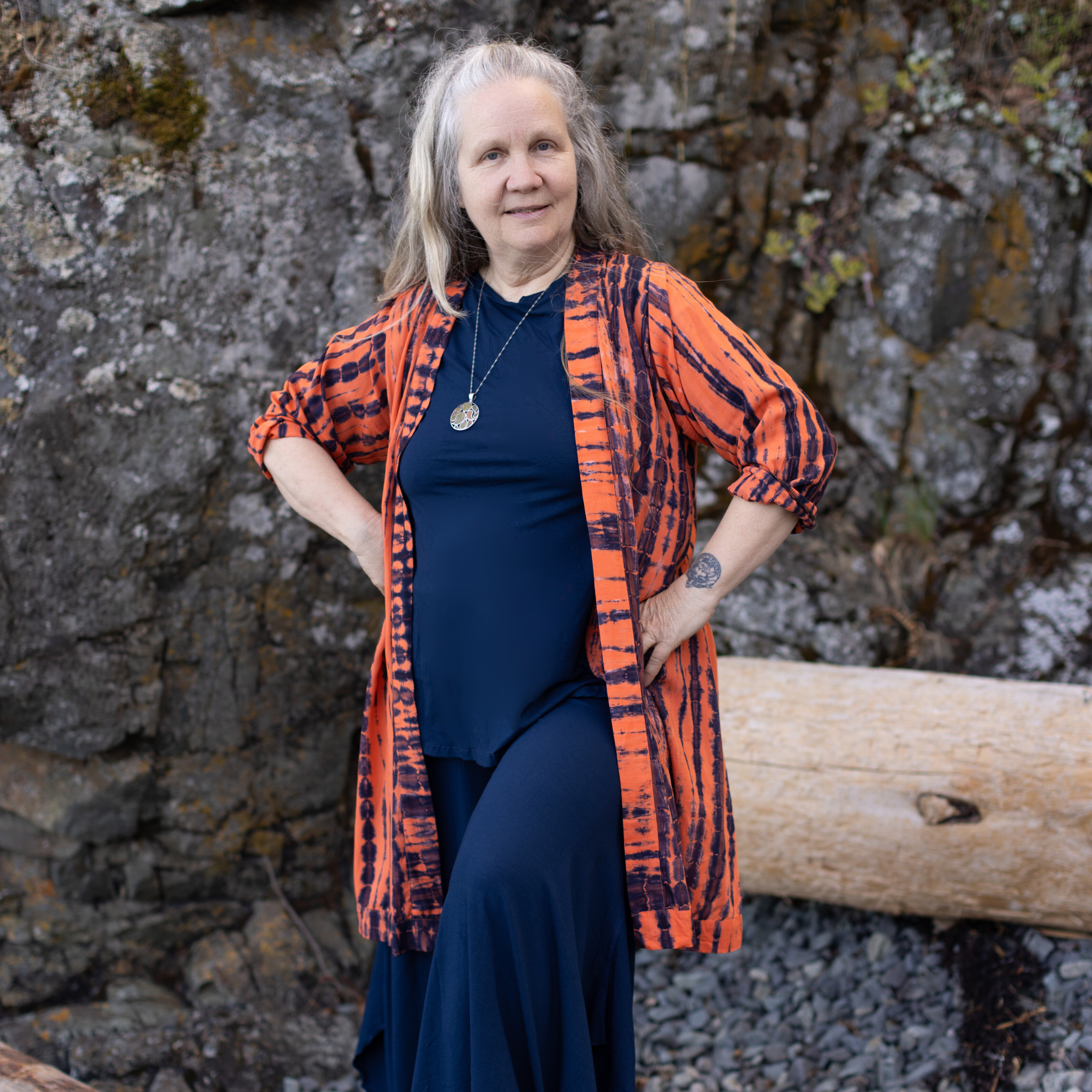 Shibori Duster