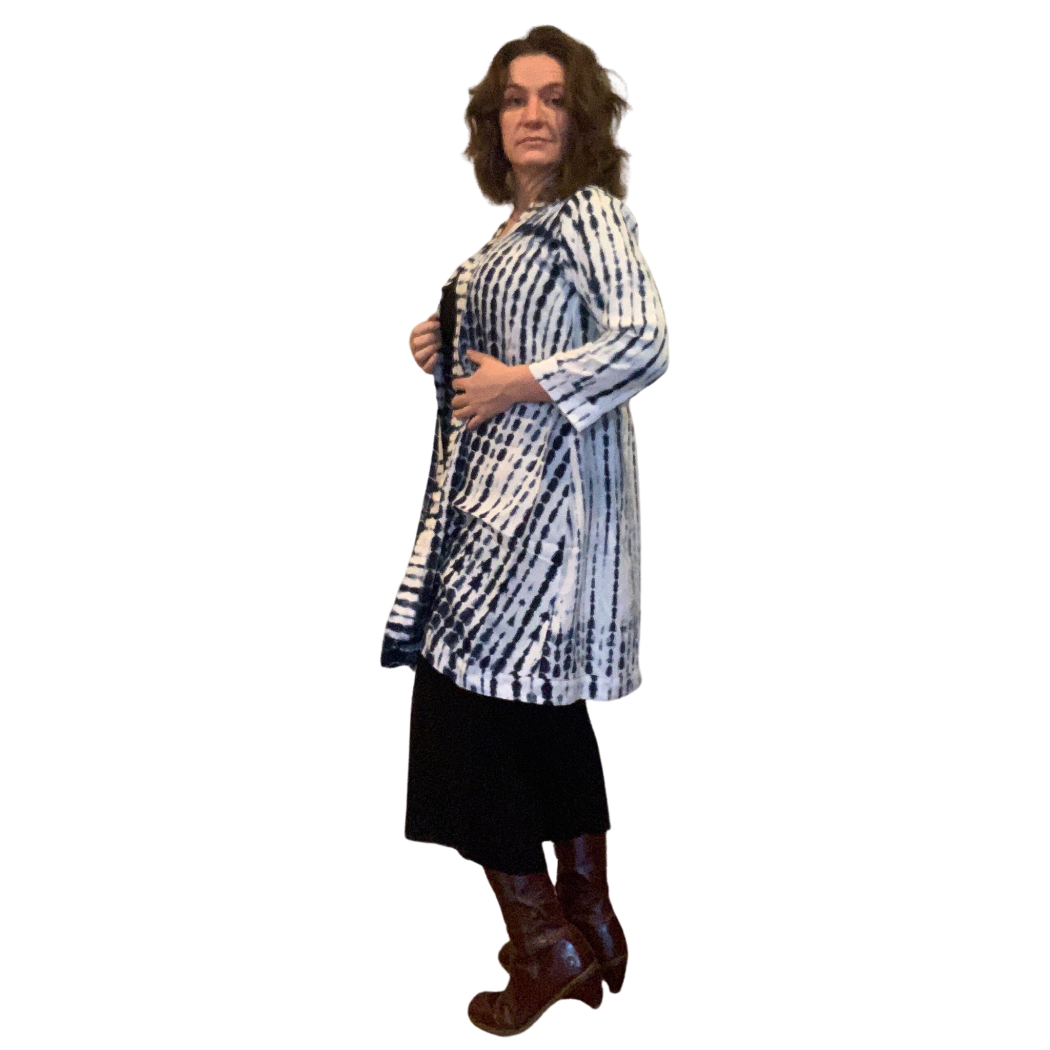 Shibori Duster