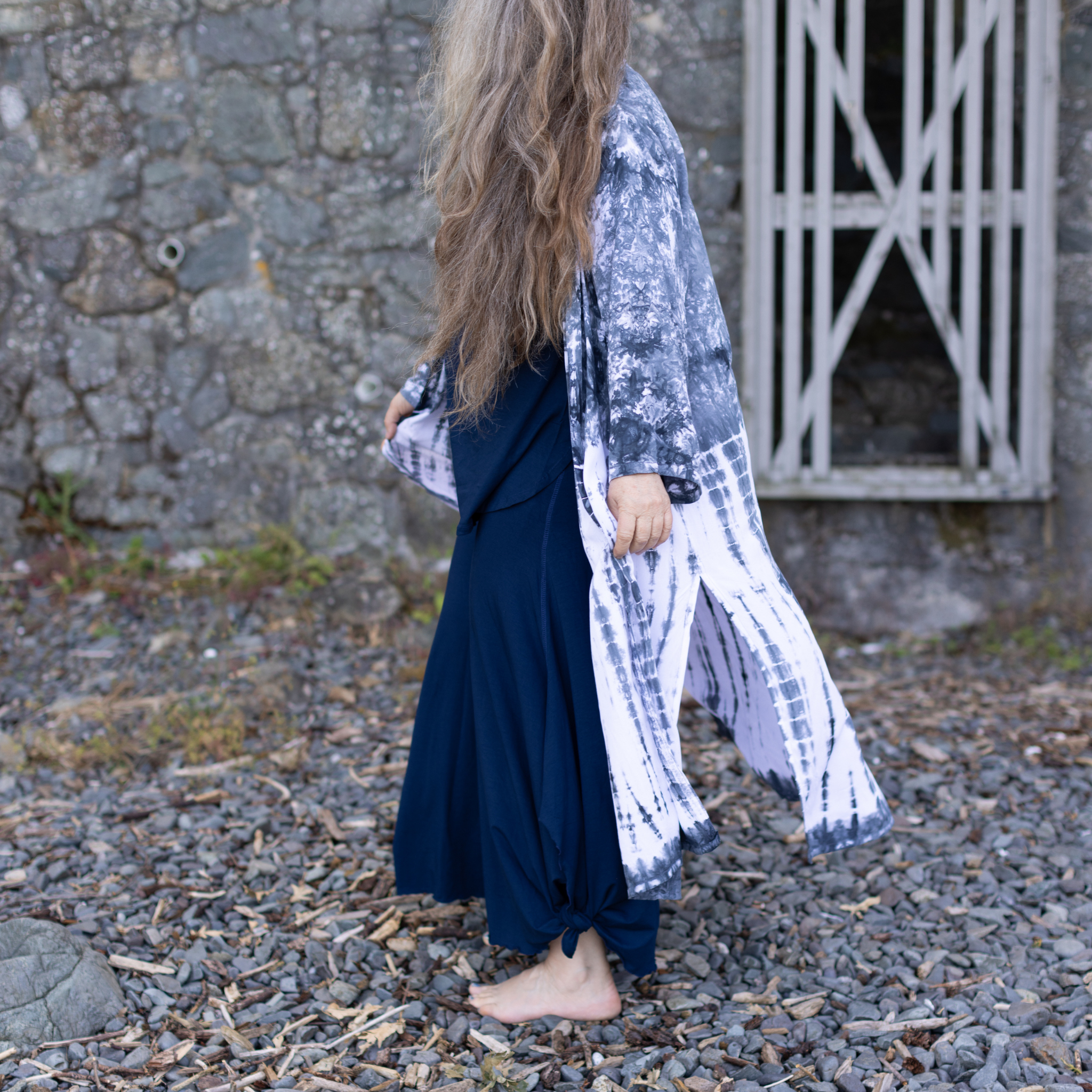 Shibori Mega Duster - Shoreline
