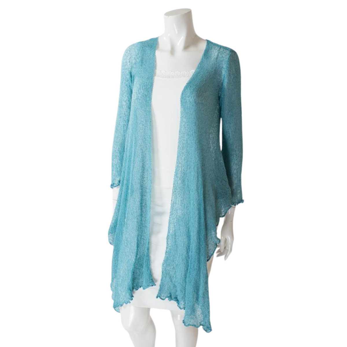 Blue shrug cardigan clearance