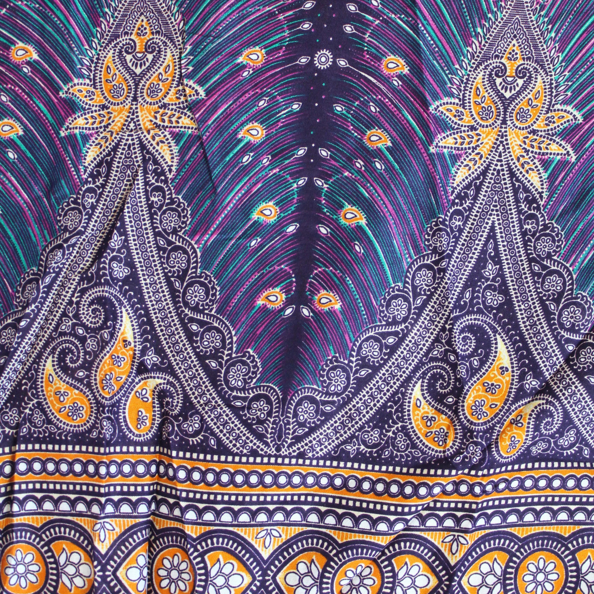 Jeannie Playsuit - Feather Print