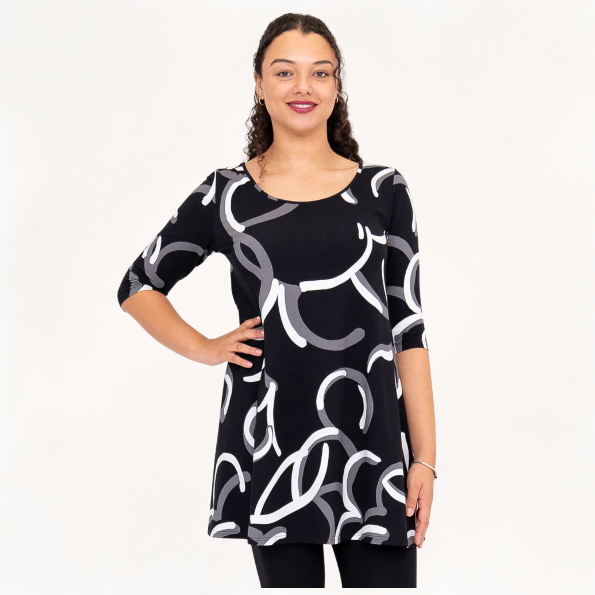 3/4 Sleeve Spirit Dress