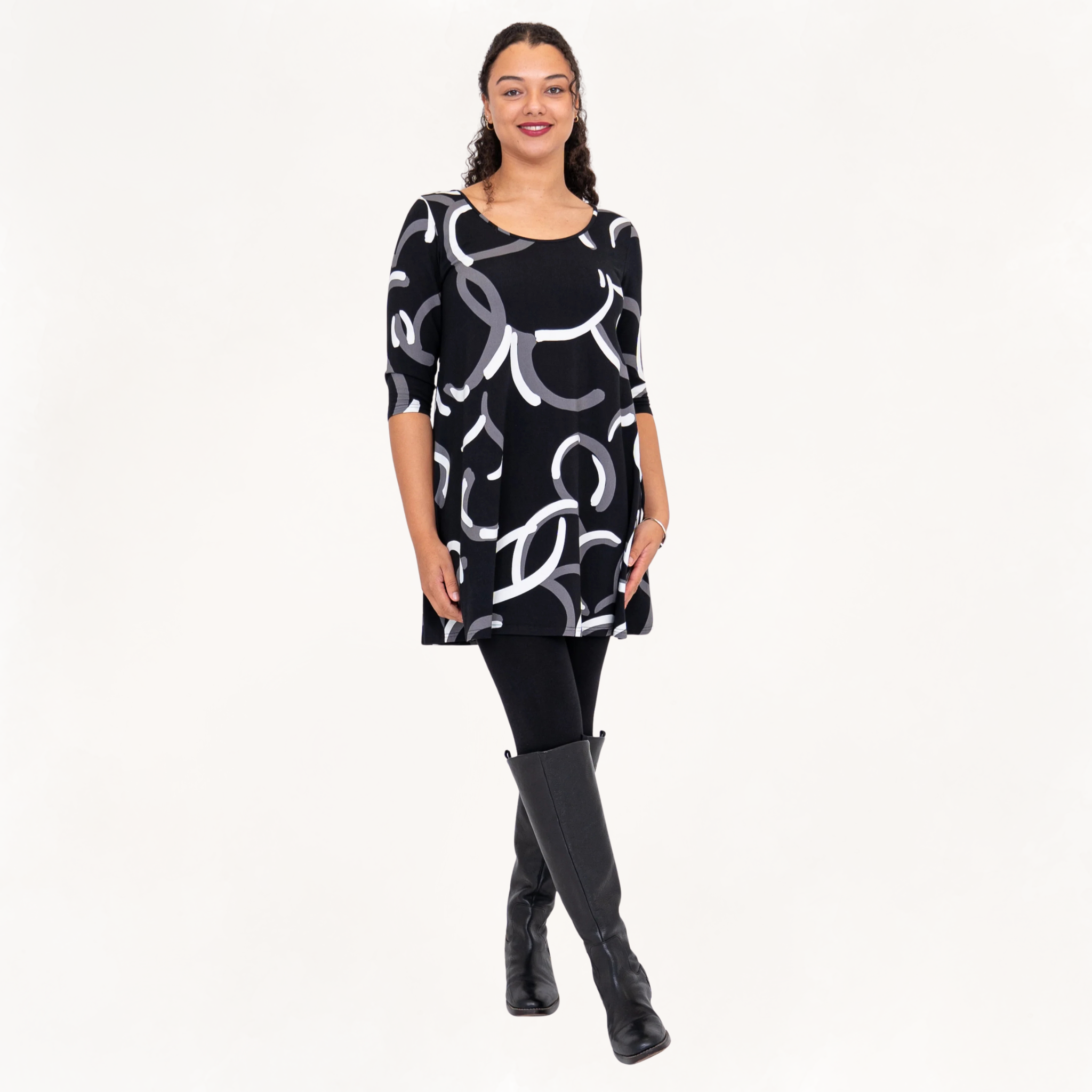 3/4 Sleeve Spirit Dress