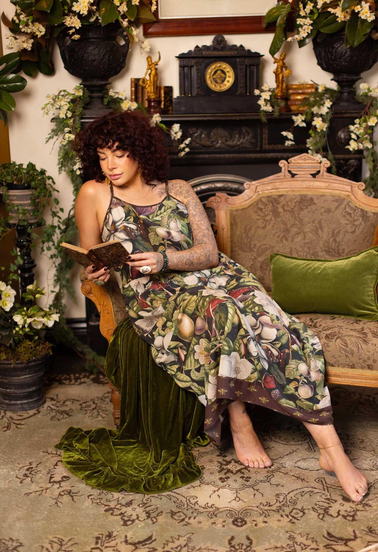 Fleur de Lune Boheme Slip Dress