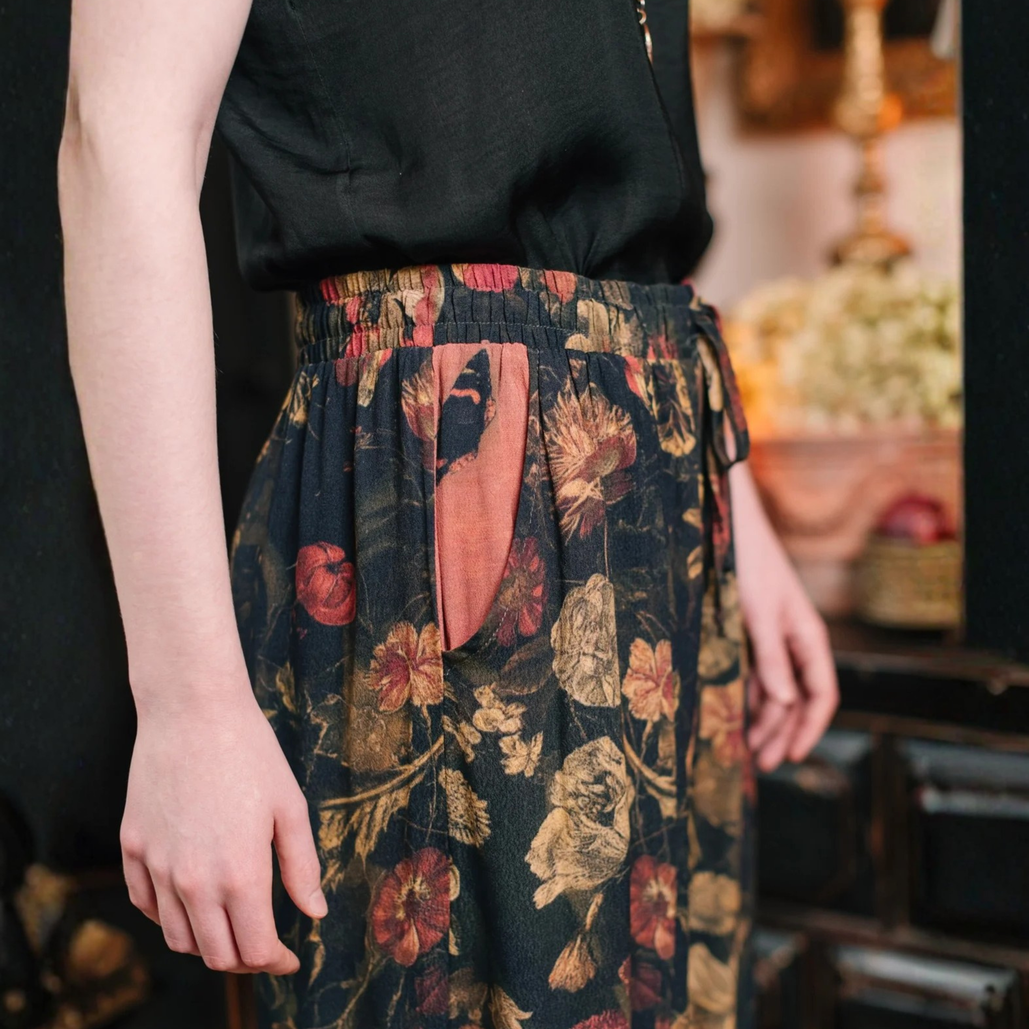 Heart of Gold Poet Pants