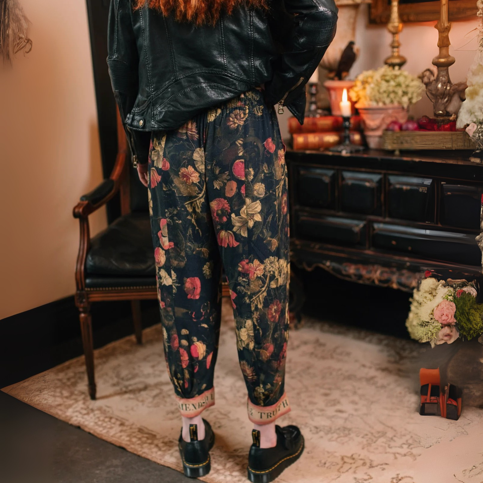 Heart of Gold Poet Pants