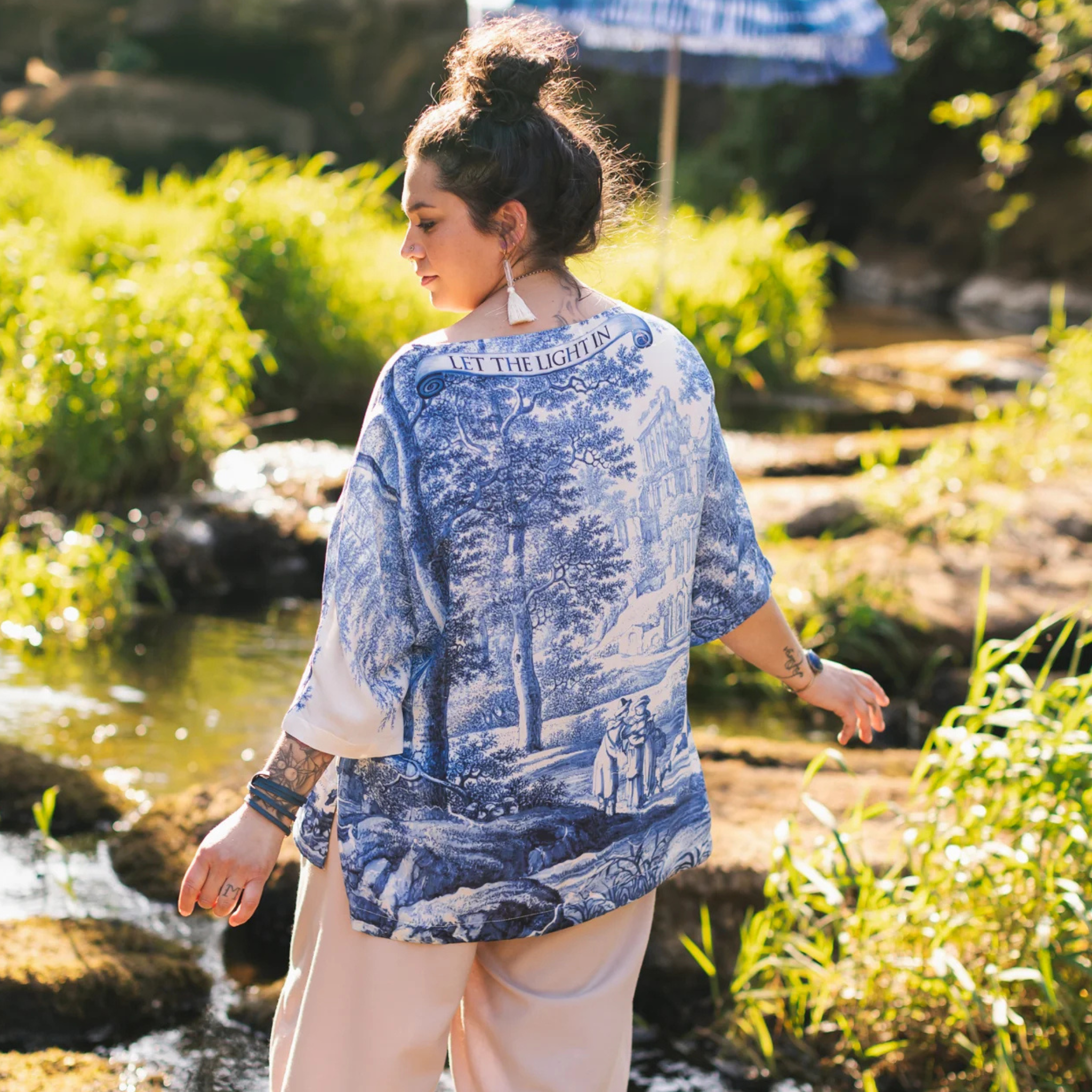 Let the Light In Luxe Tee Shirt