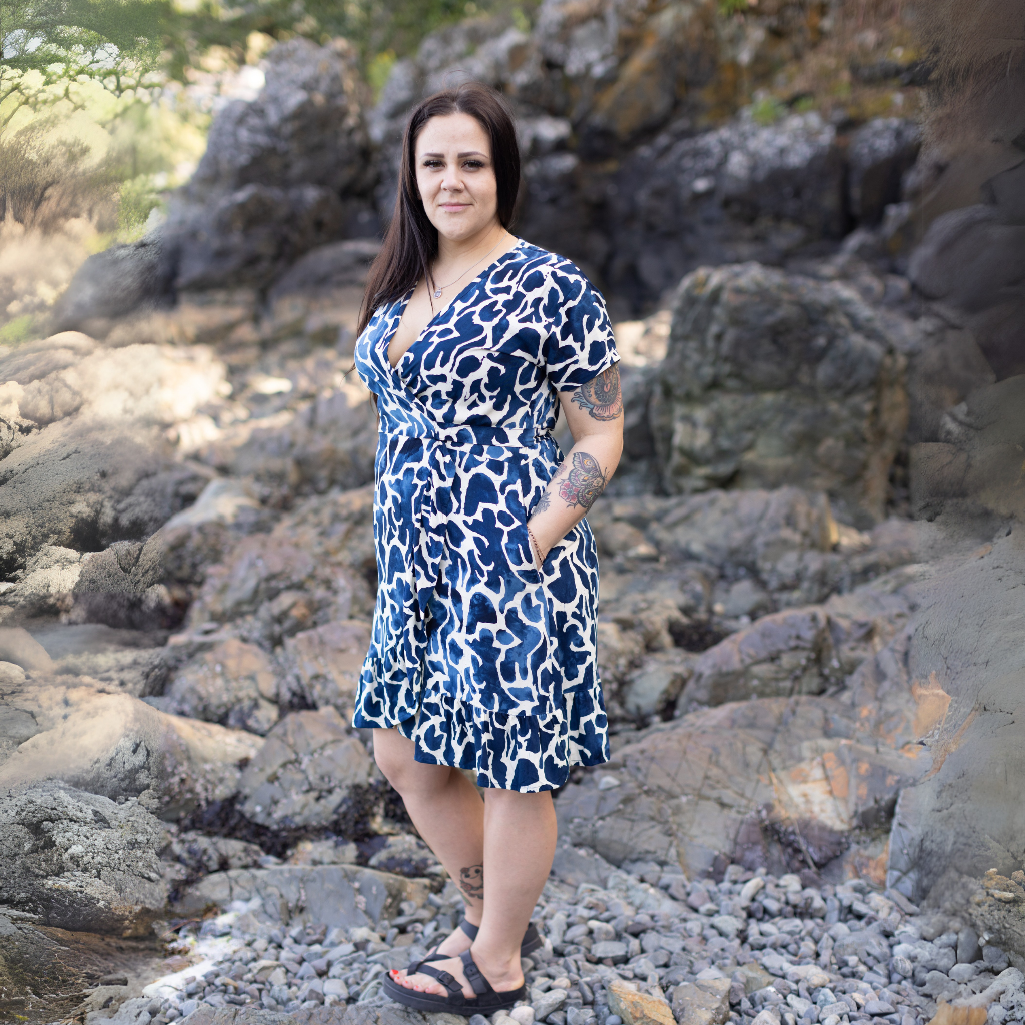 Corra Wrap Dress