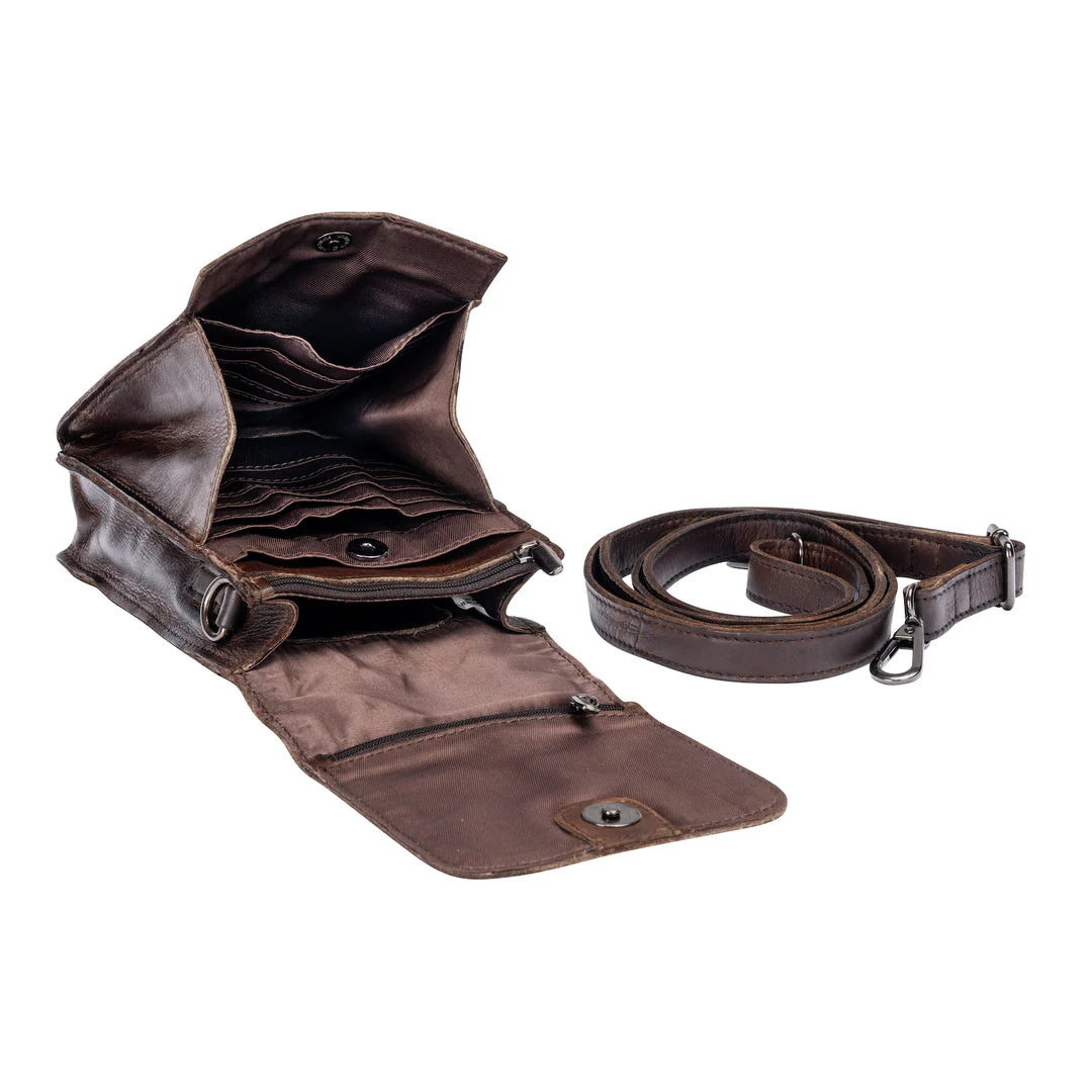Ivy Leather Shoulder Bag