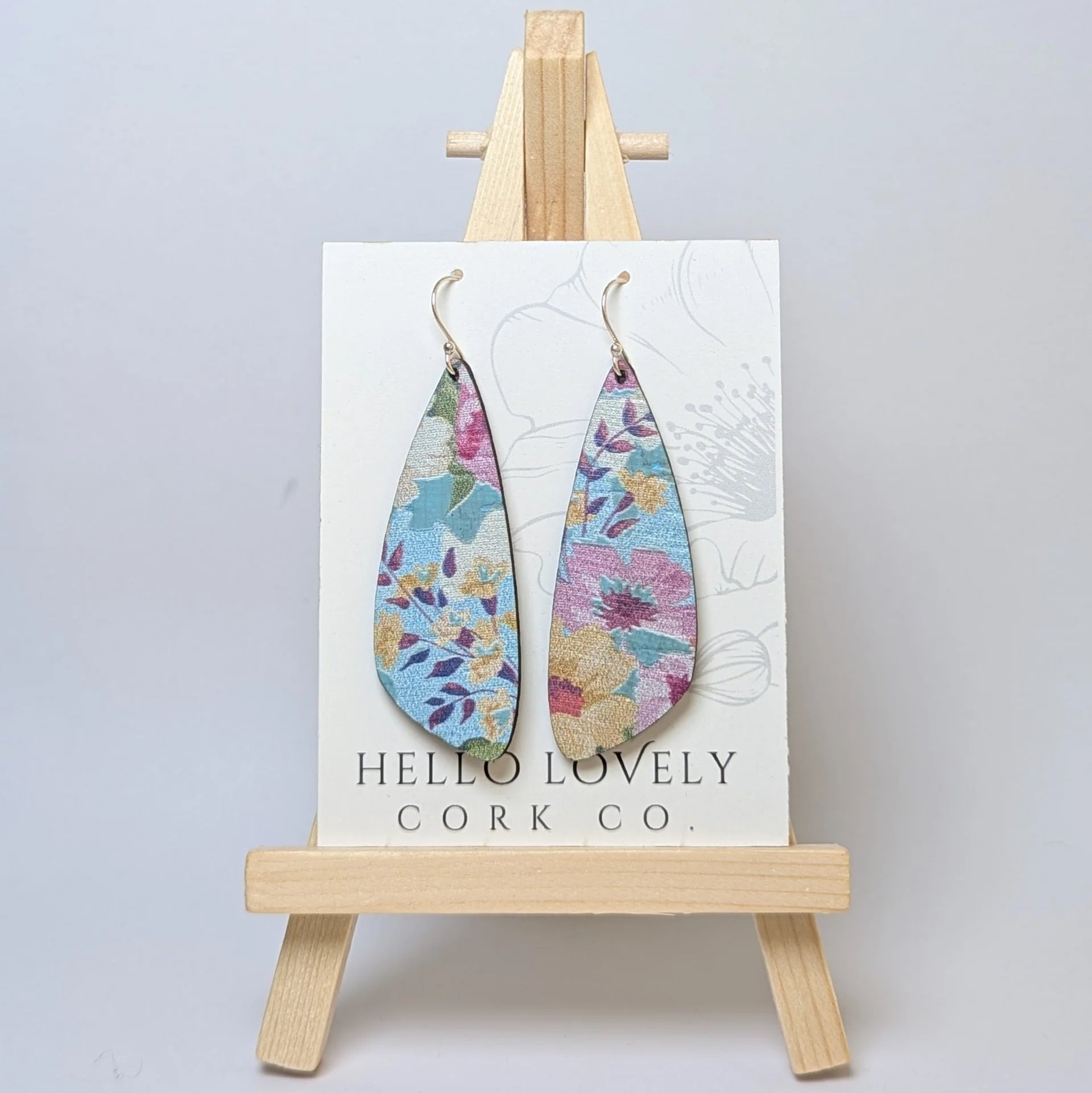 Cork Earrings - Small Wing