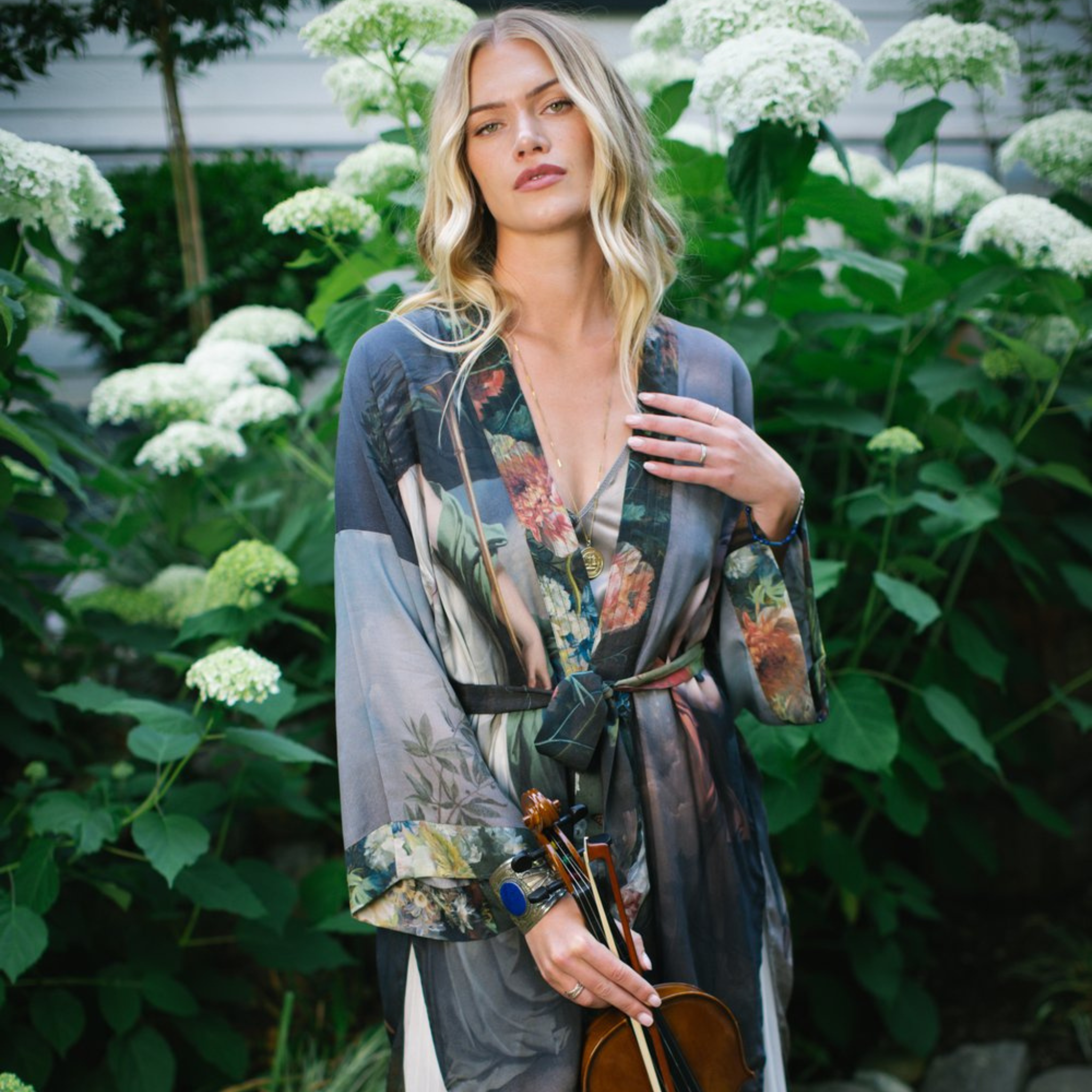 Reverie Belted Matinee Duster