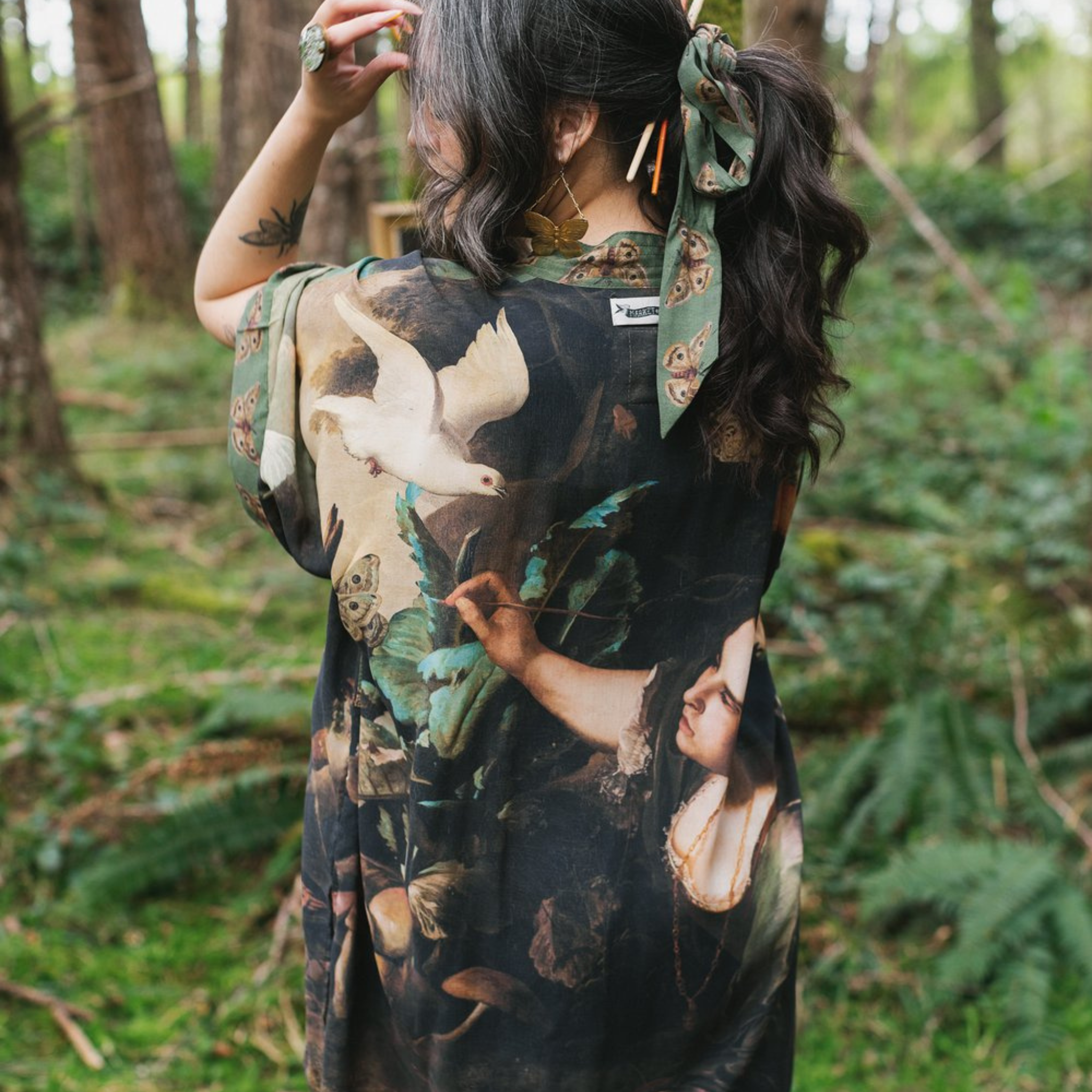 Heartwork Belted Matinee Jacket