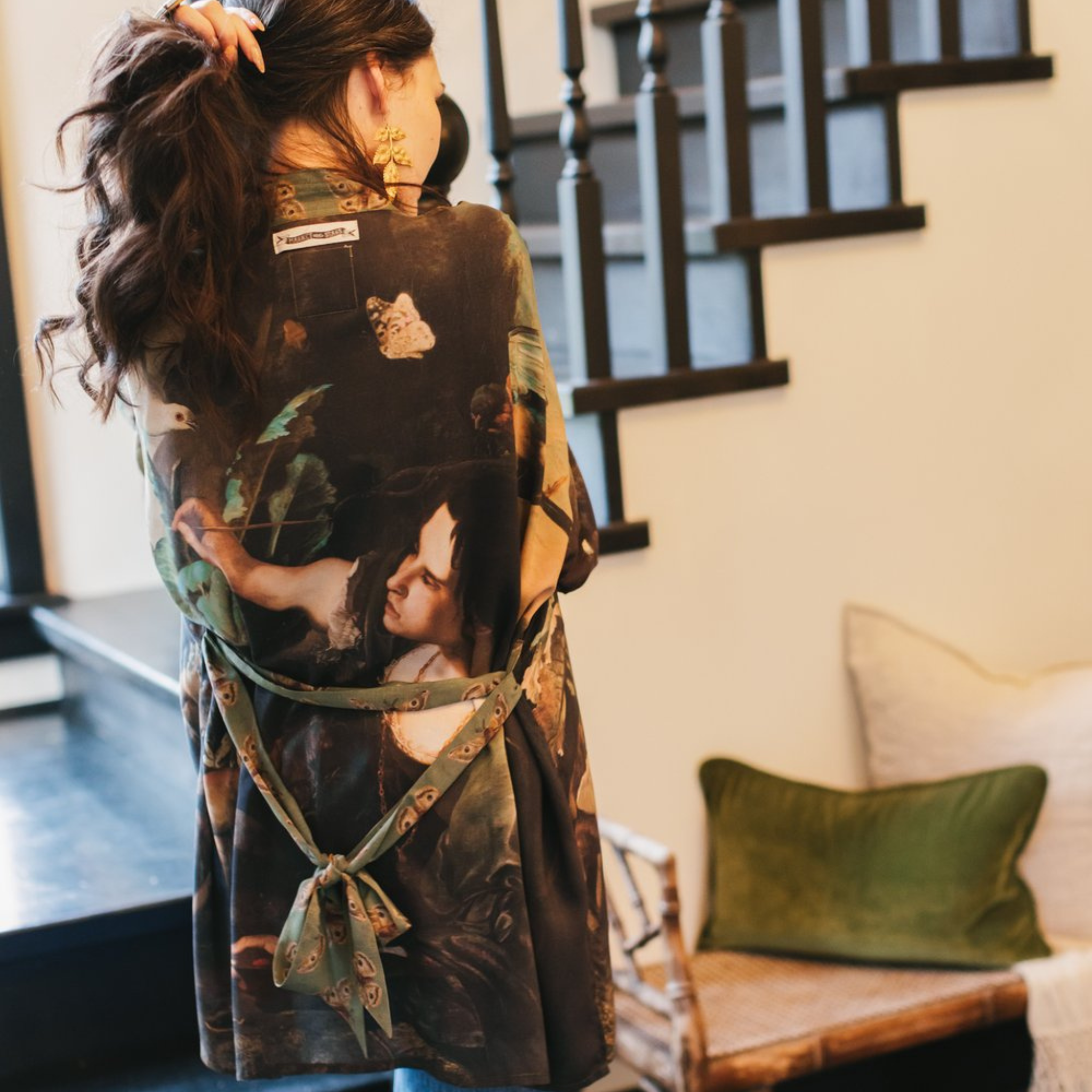Heartwork Belted Matinee Jacket