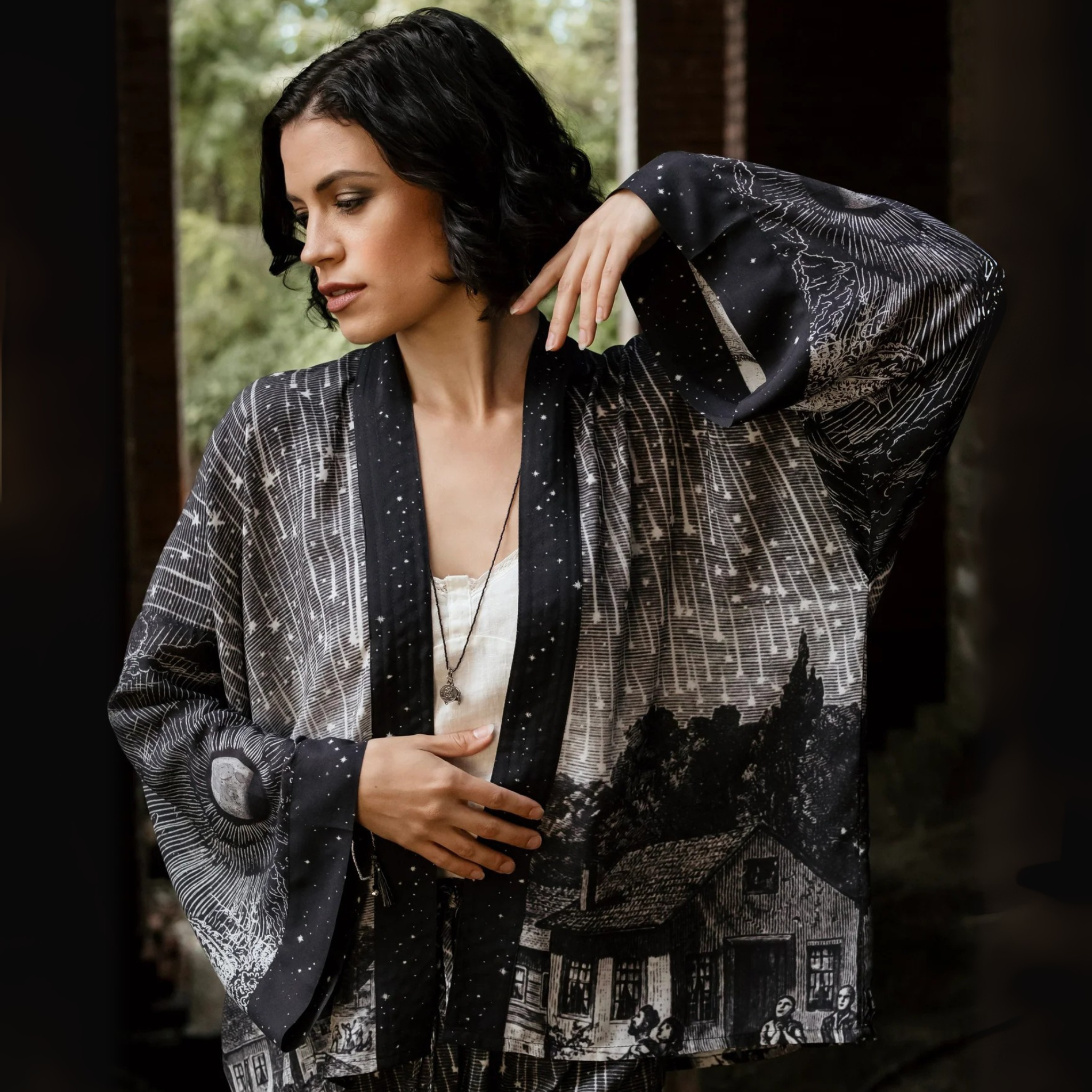 Stargazer Cropped Pixie Duster