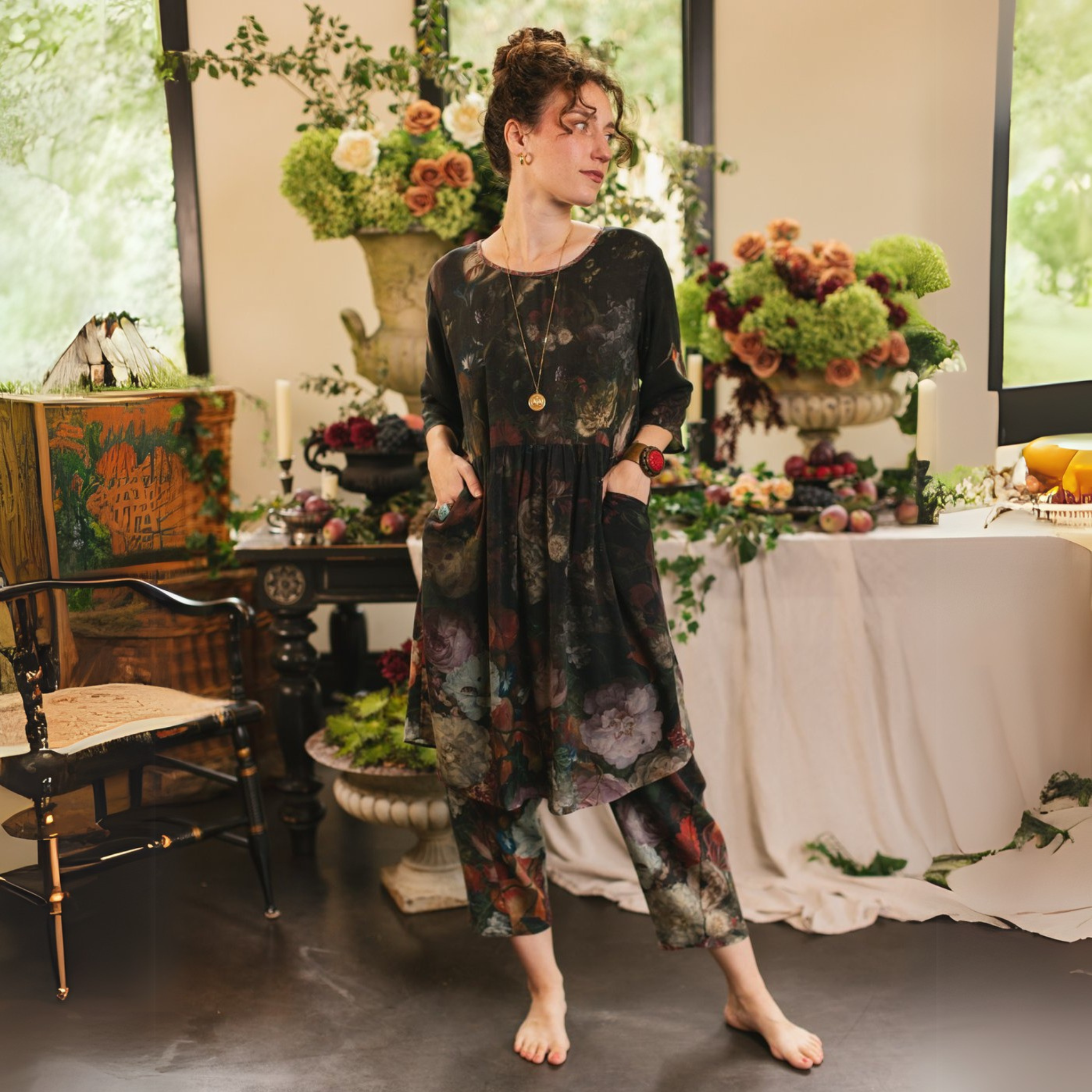 Flight of Fancy Artist Dress