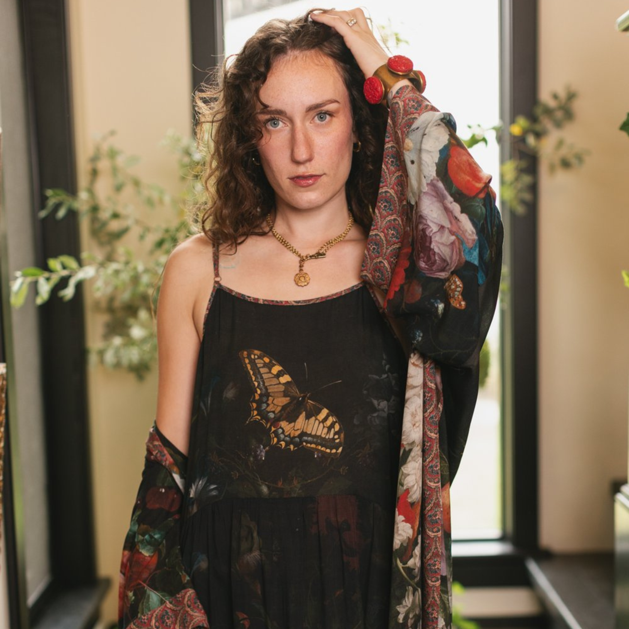 Flight of Fancy Boheme Slip Dress