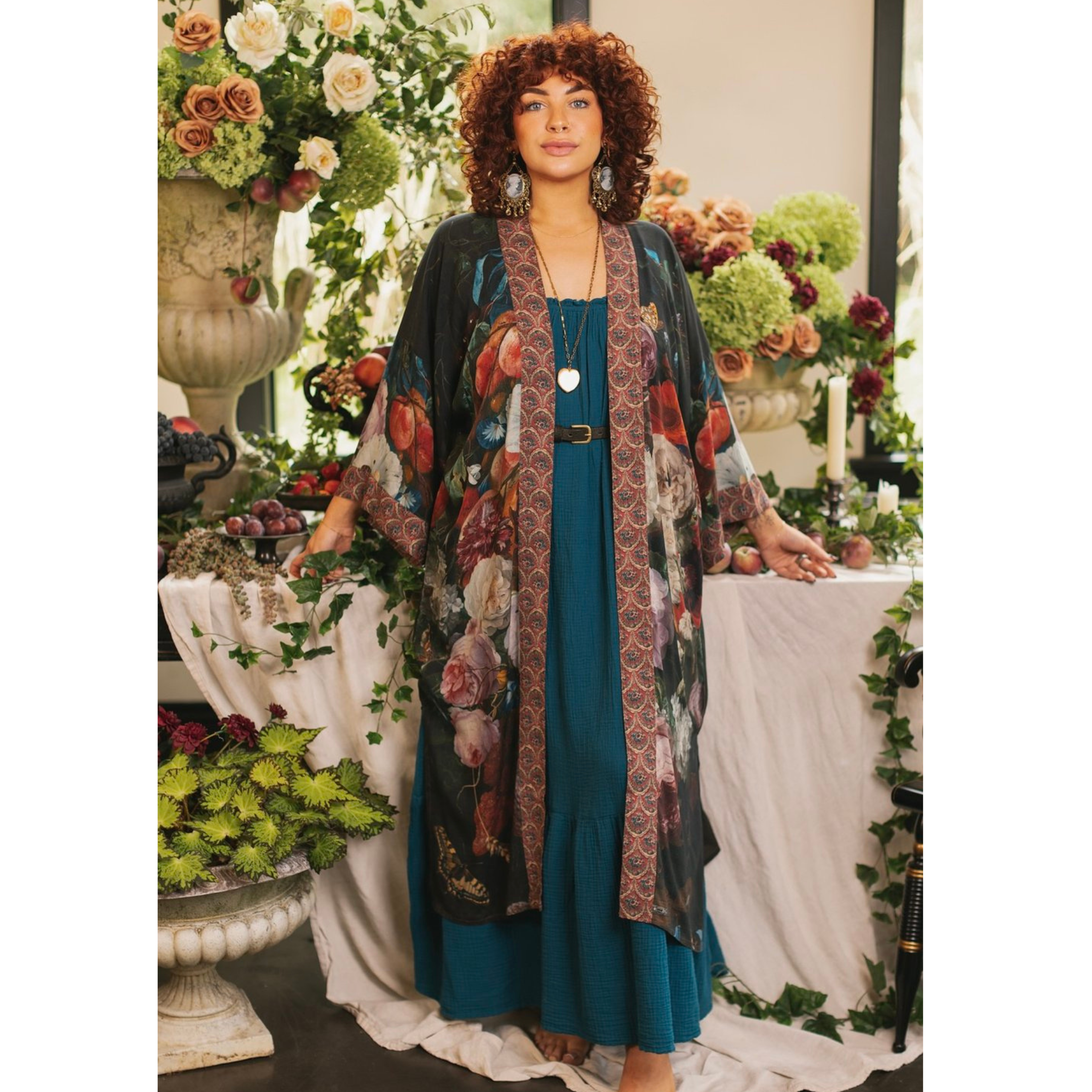 Flight of Fancy Opera Duster Kimono