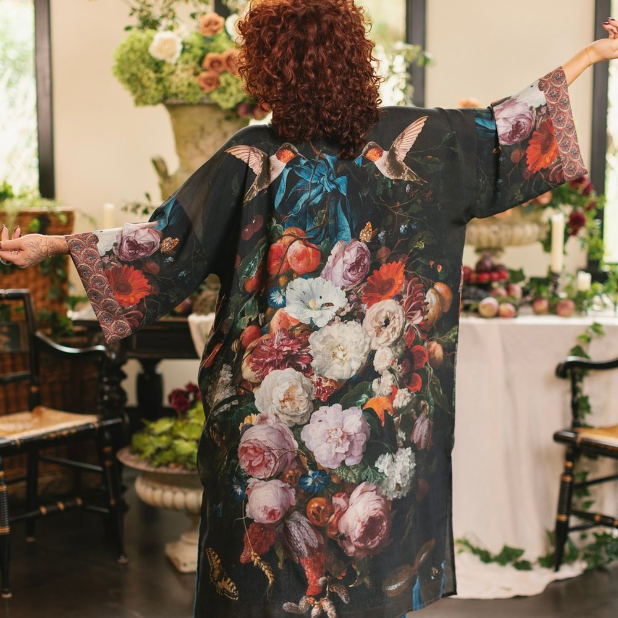 Flight of Fancy Opera Duster Kimono
