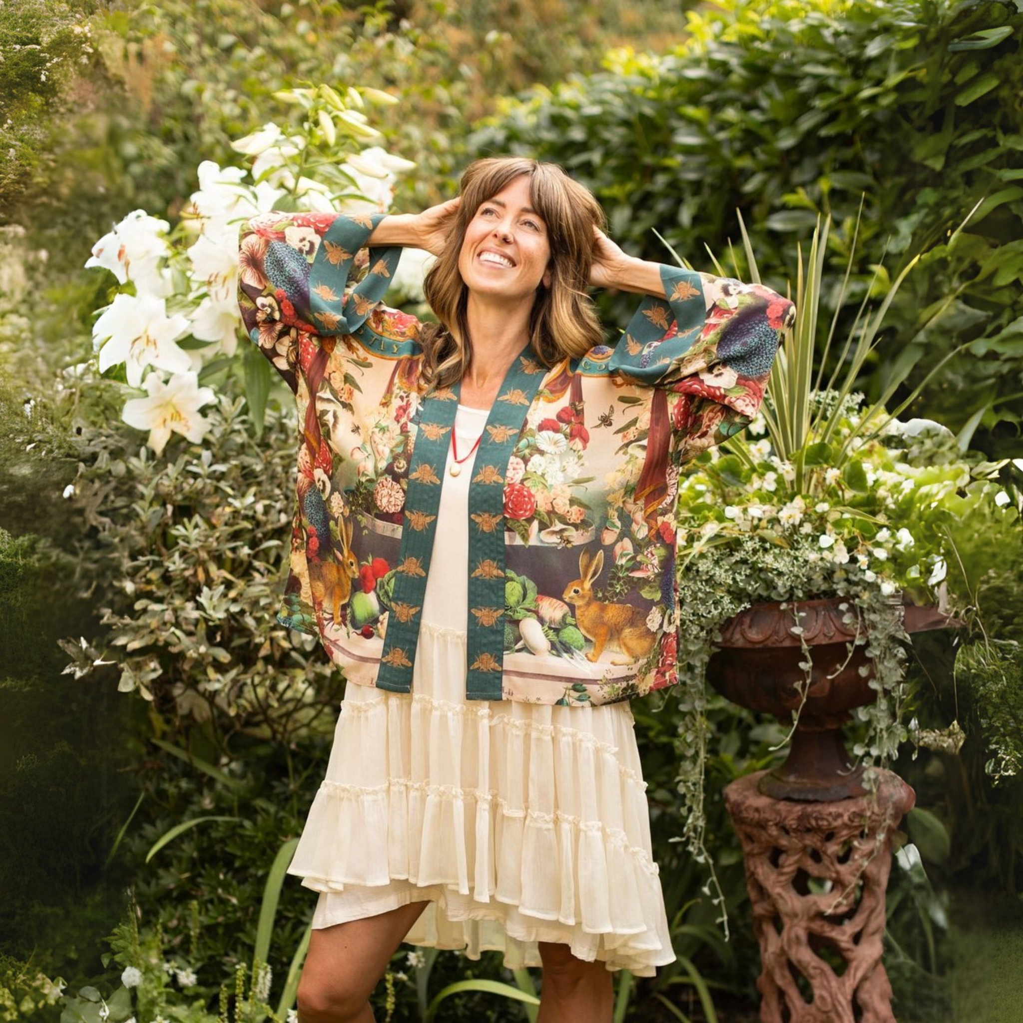 Stay Gold Cropped Pixie Duster