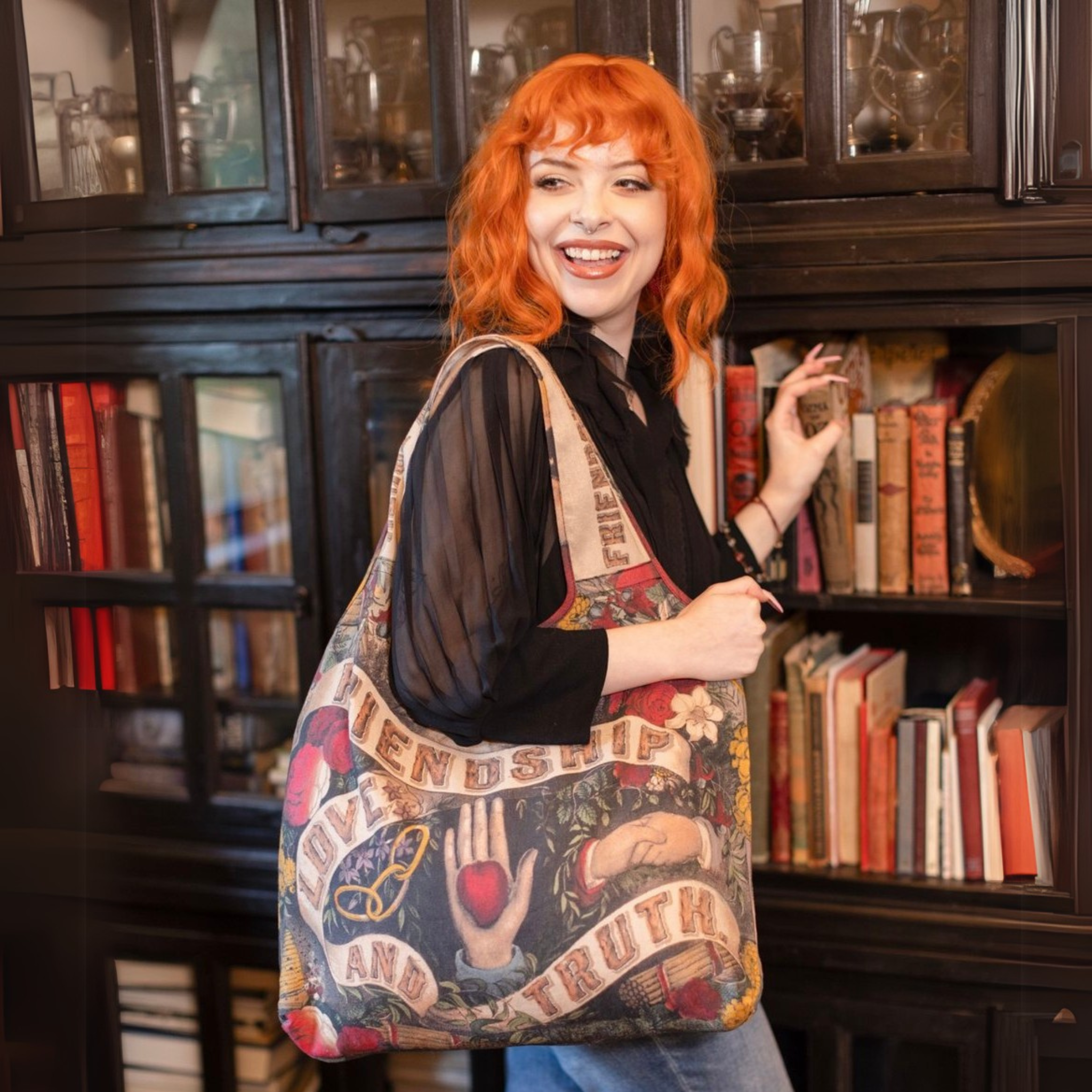 Friendship, Love & Truth Market Tote Bag