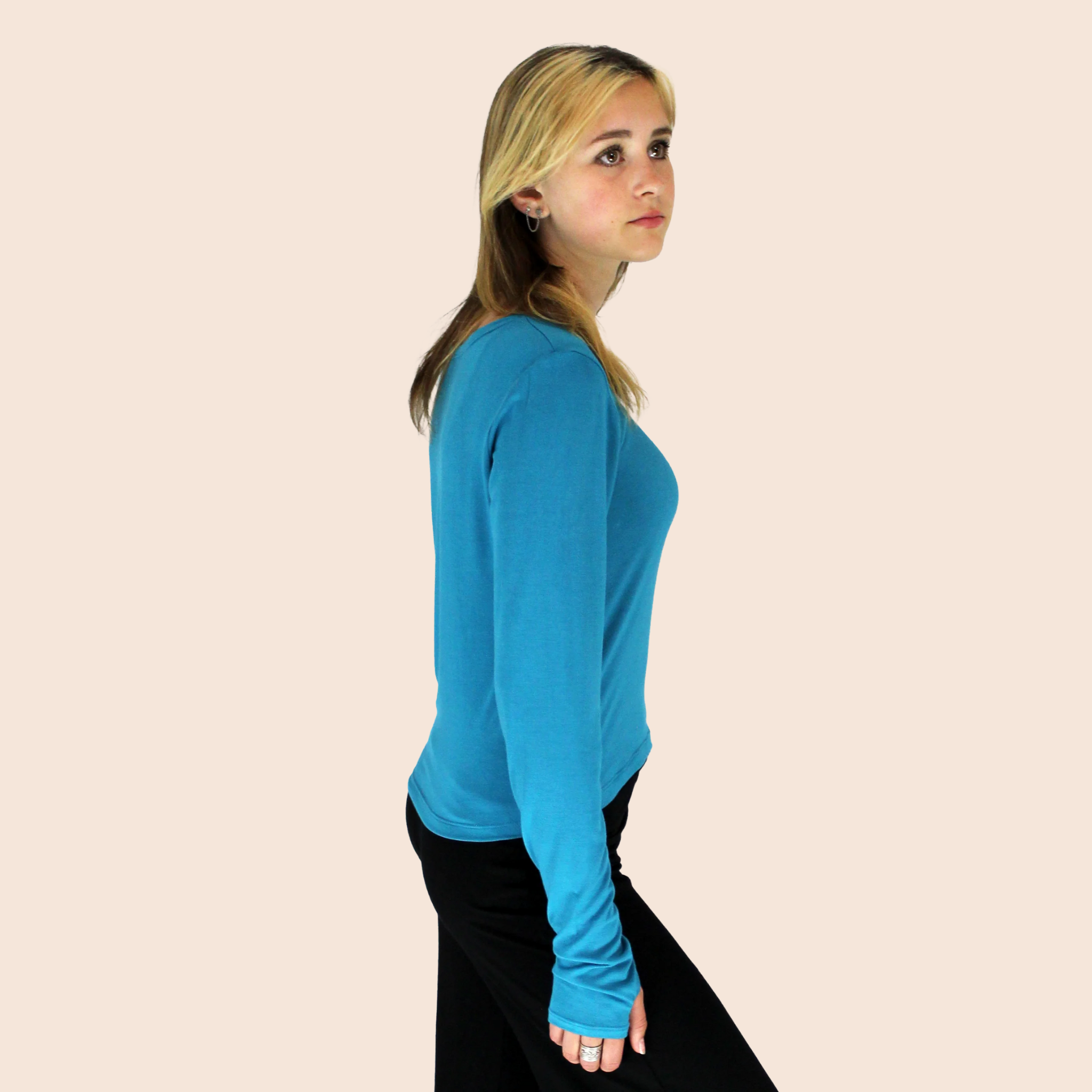 Cool Down Thumbhole Top