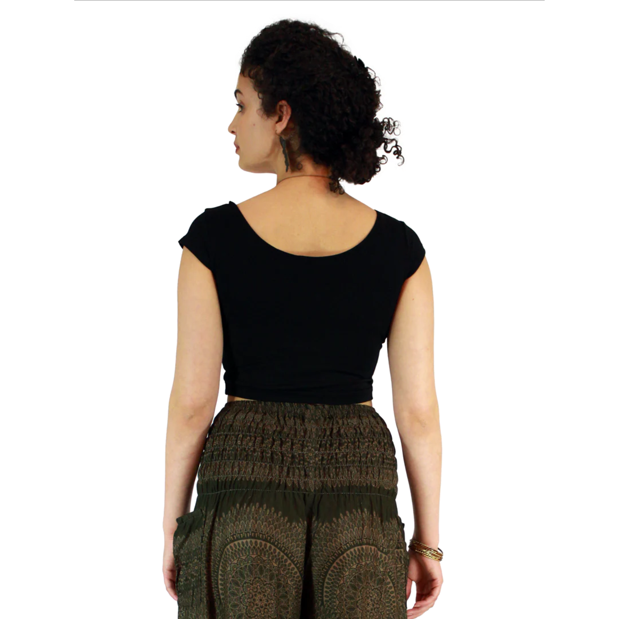 Short Sleeve Crop Top