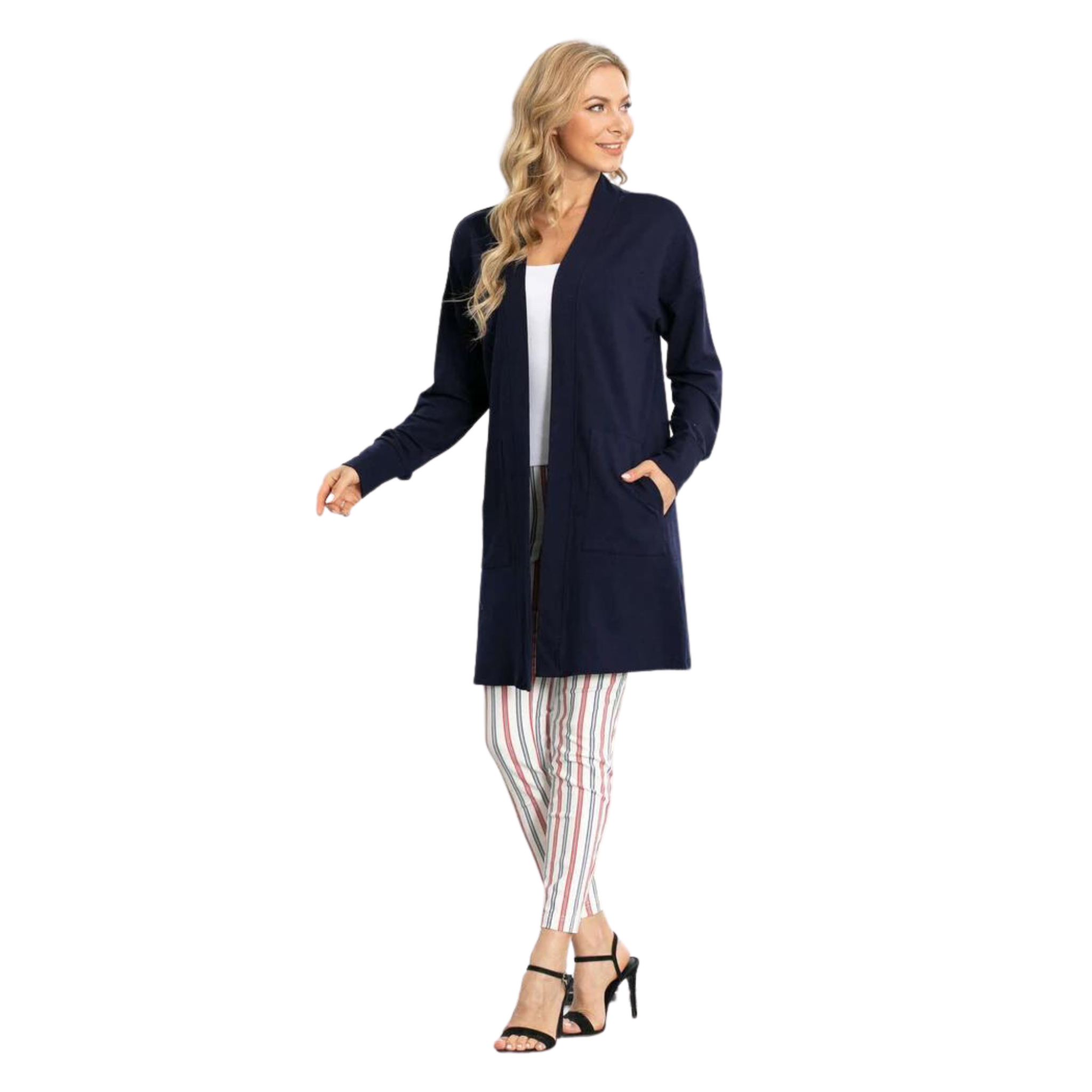Bamboo French Terry Cardigan