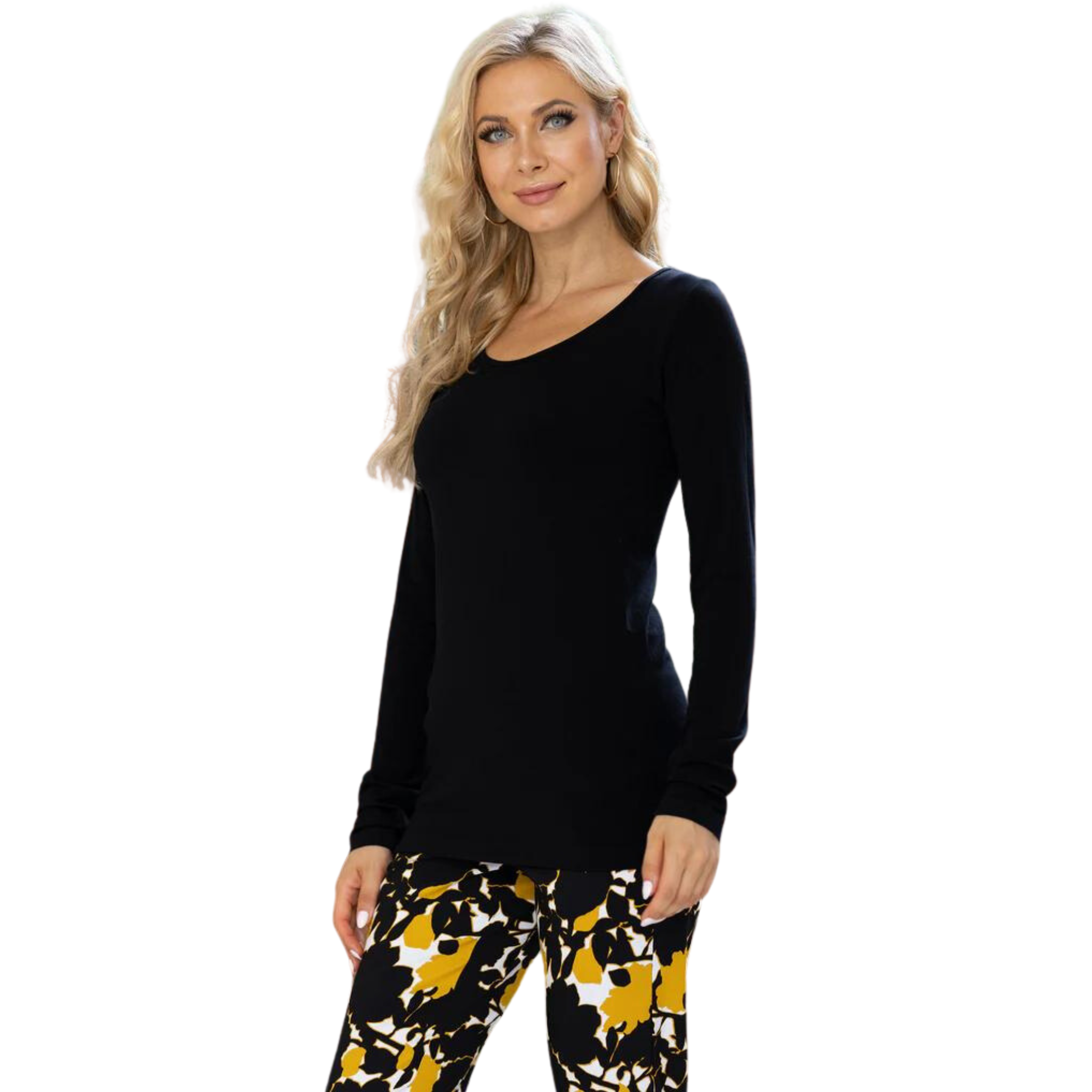 Bamboo Long Sleeve Layering Top