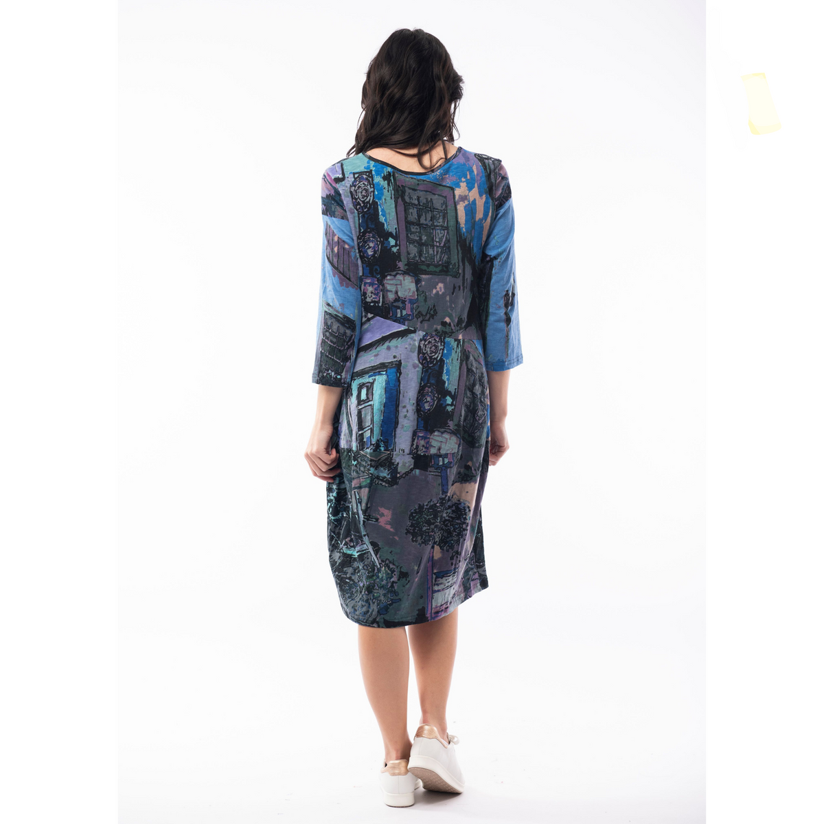 Organic Cotton Long Sleeve Bubble Dress