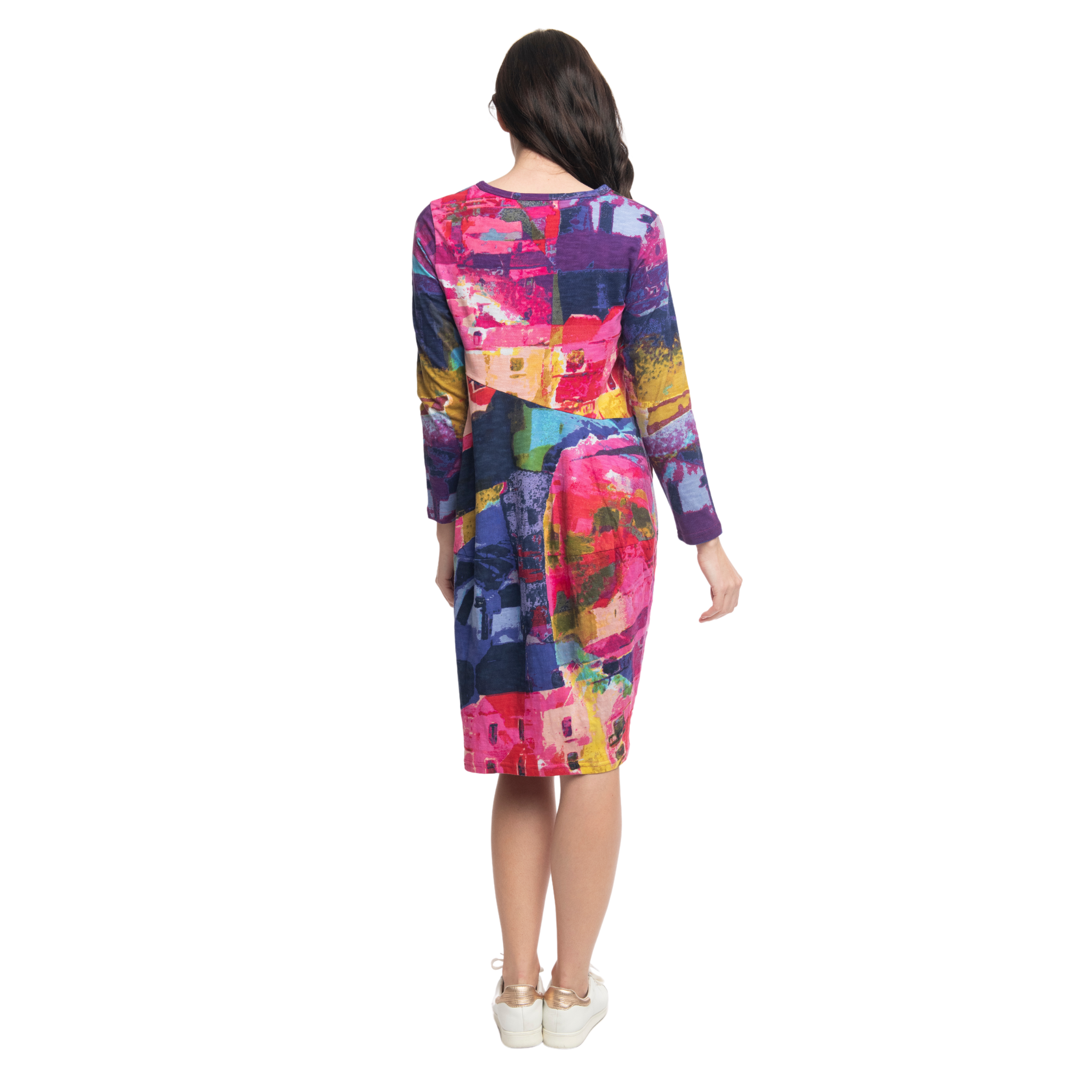 Organic Cotton Long Sleeve Bubble Dress