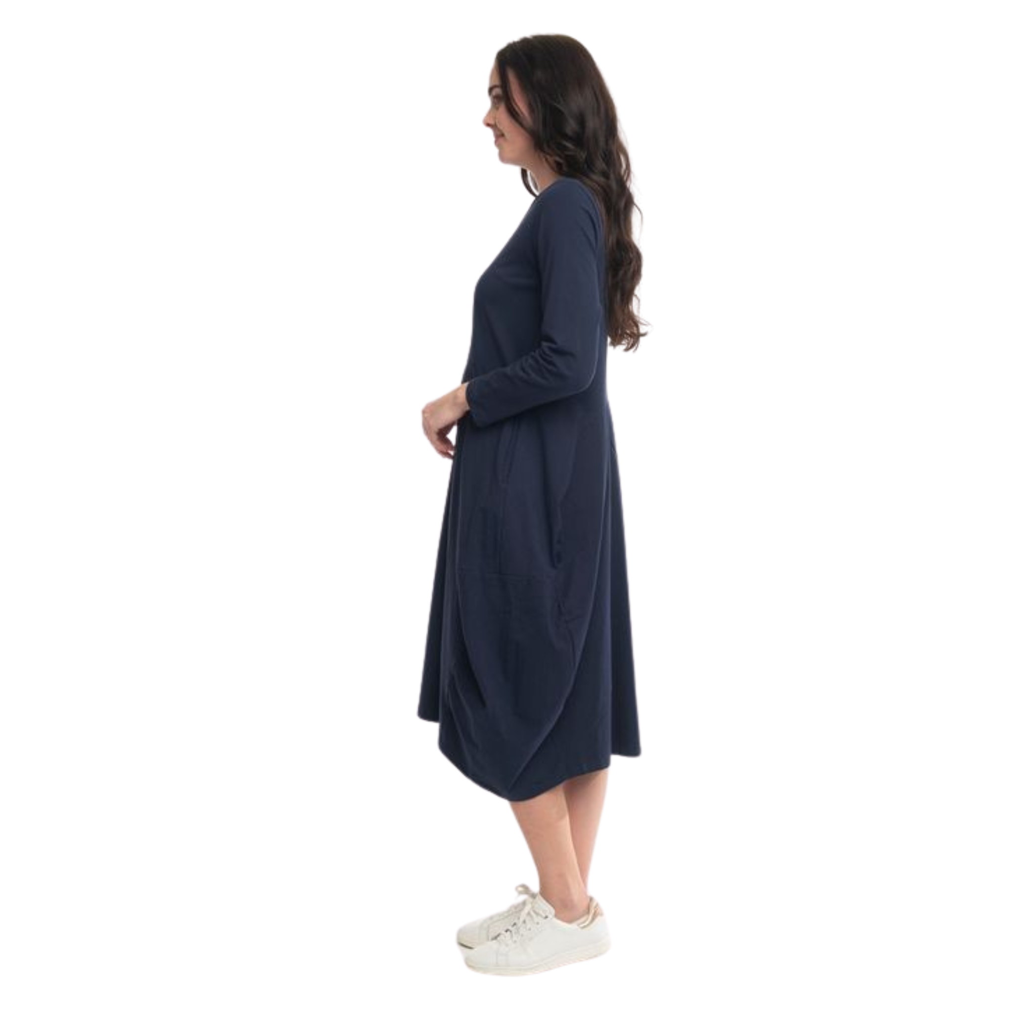 Solid Color Bubble Dress