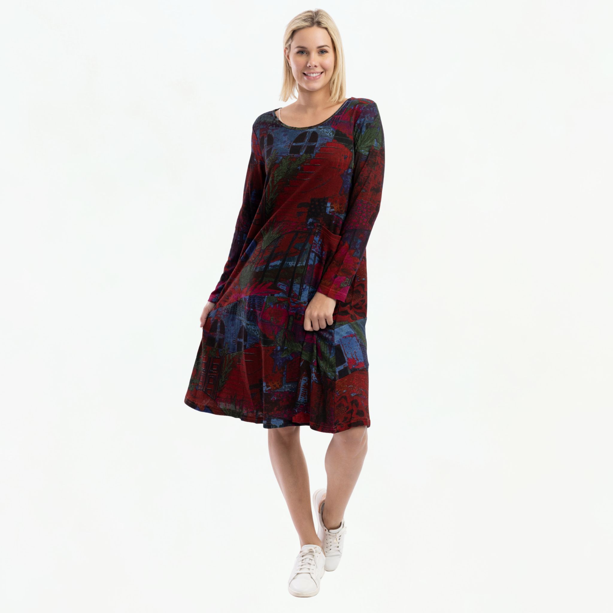 Curved Layer Dress