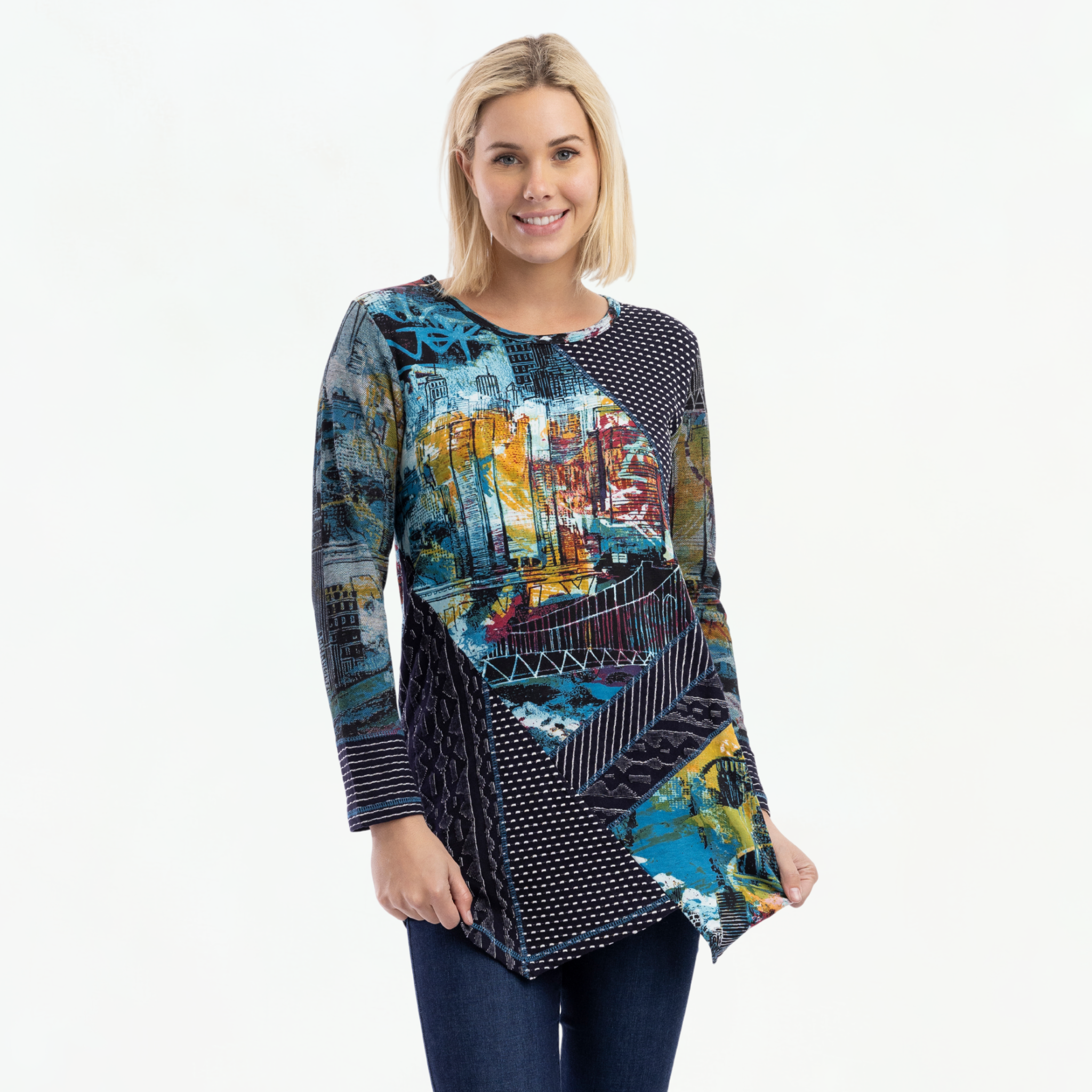 Printed Patch Tunic