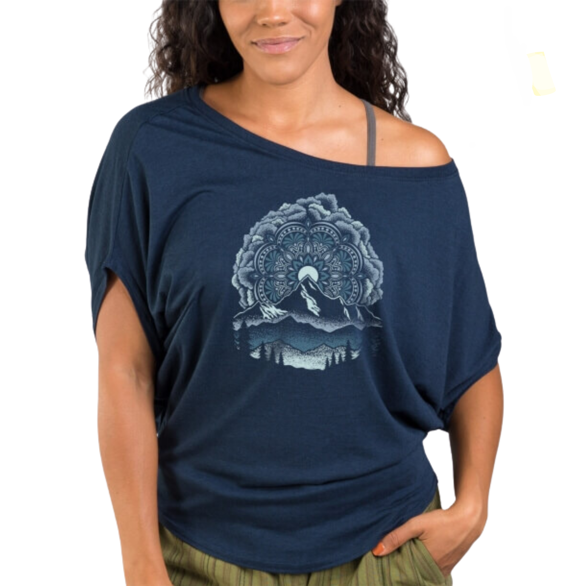 Summit Solstice Mandala Dolman Top